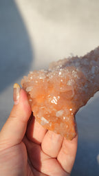 ヒューランダイト｜スティルバイト「桃花水」インド産｜天然石 原石 鉱物標本