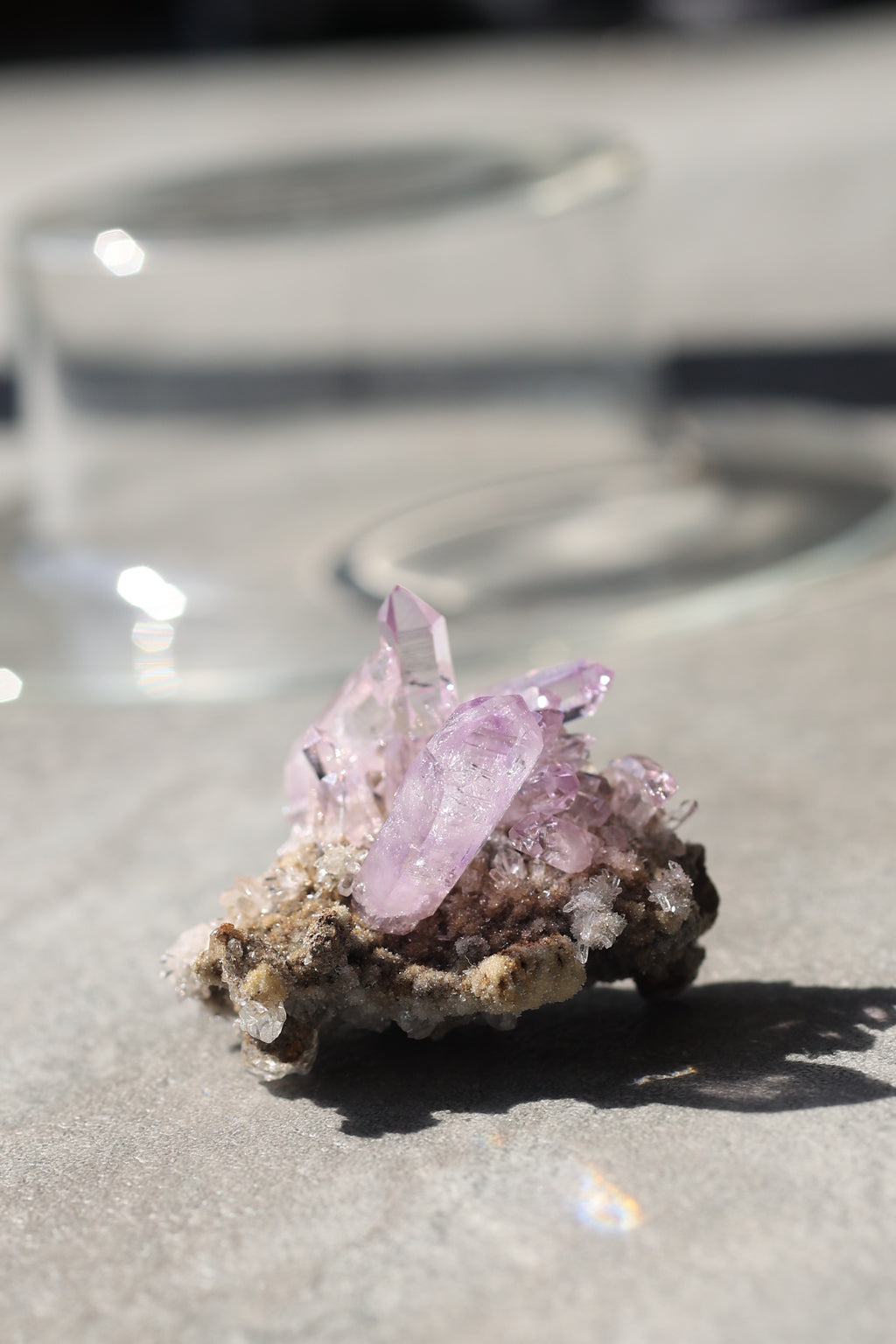 ベラクルスアメジスト「花咲く庭」メキシコ産｜天然石 原石 鉱物標本