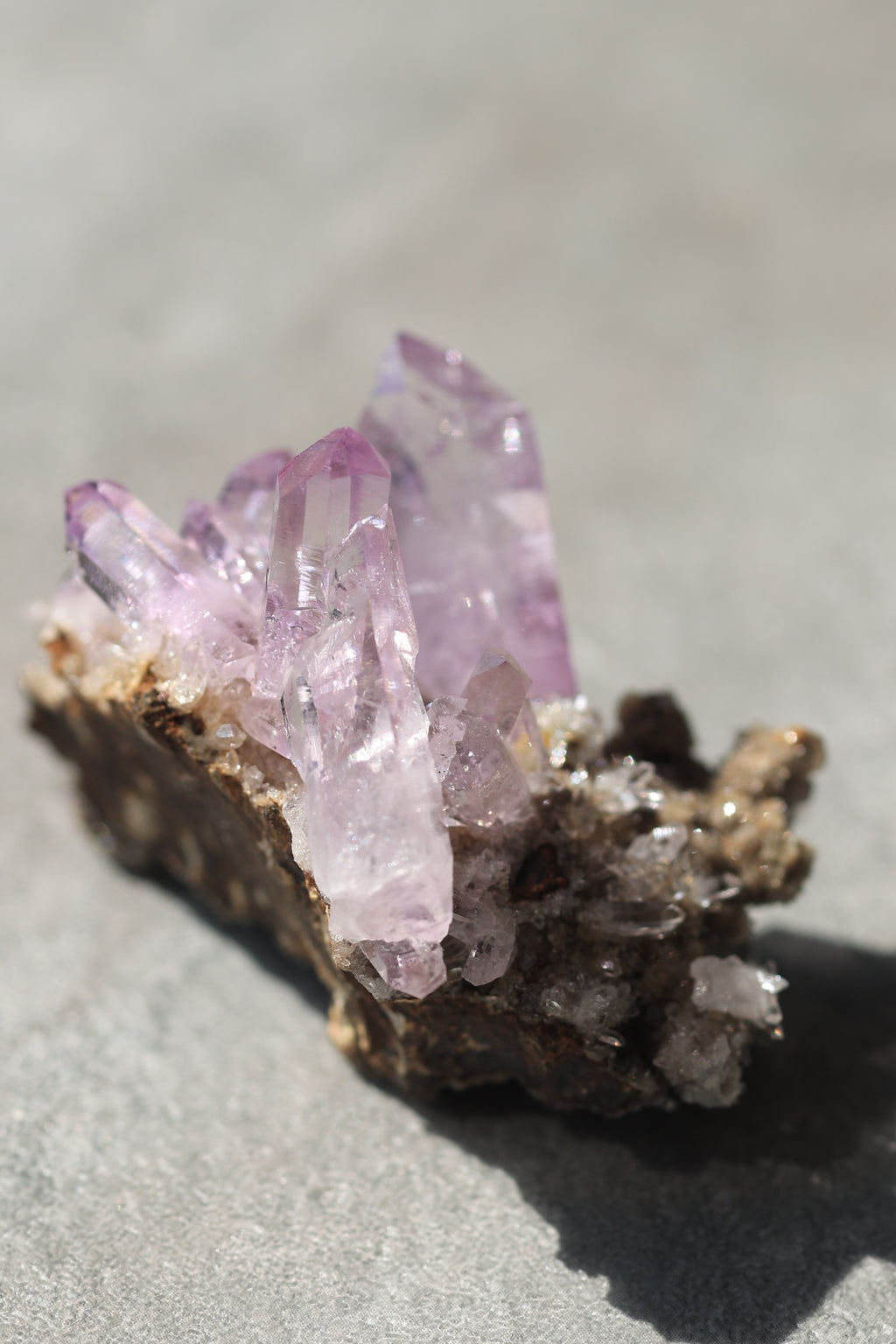 ベラクルスアメジスト「花咲く庭」メキシコ産｜天然石 原石 鉱物標本