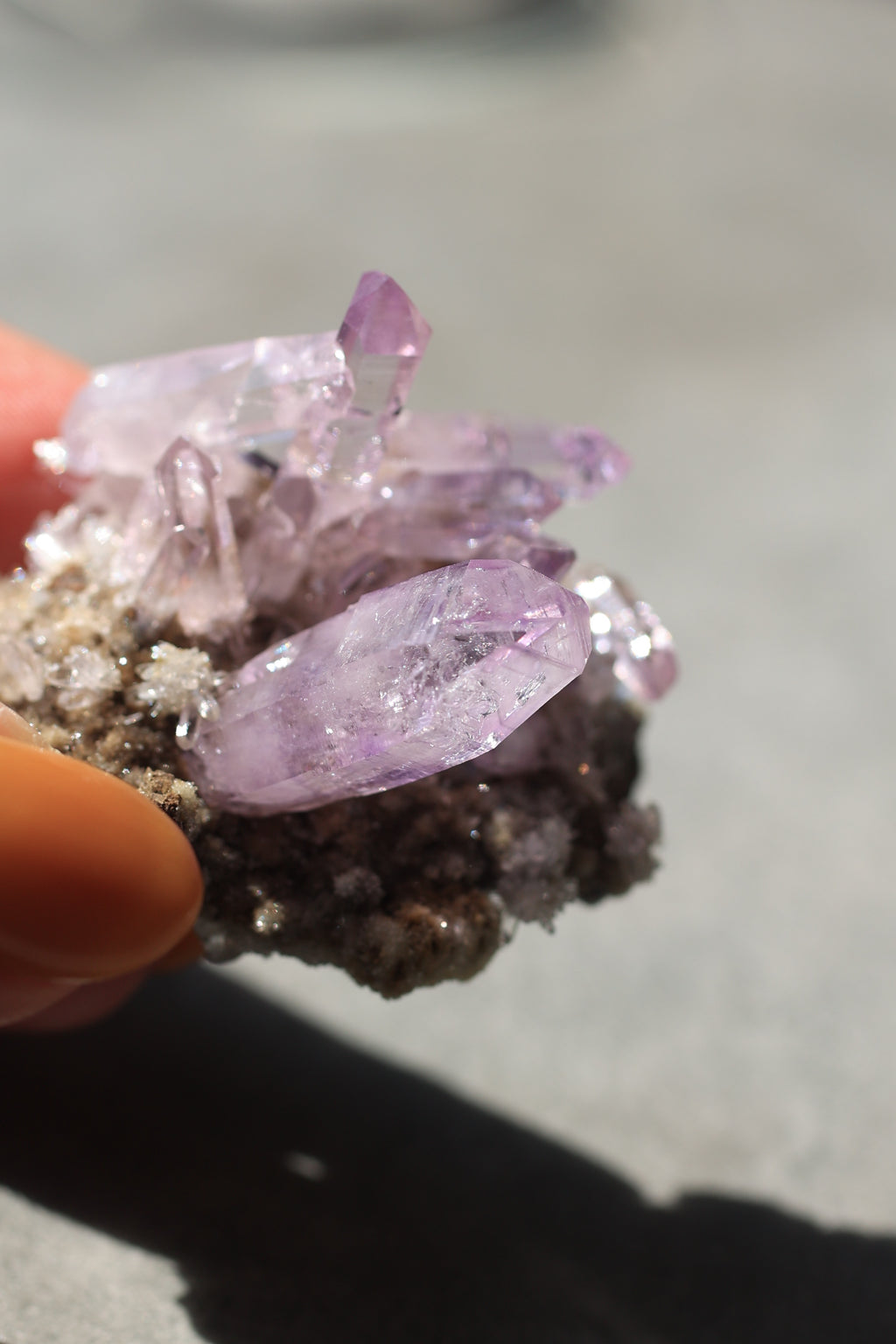 ベラクルスアメジスト「花咲く庭」メキシコ産｜天然石 原石 鉱物標本