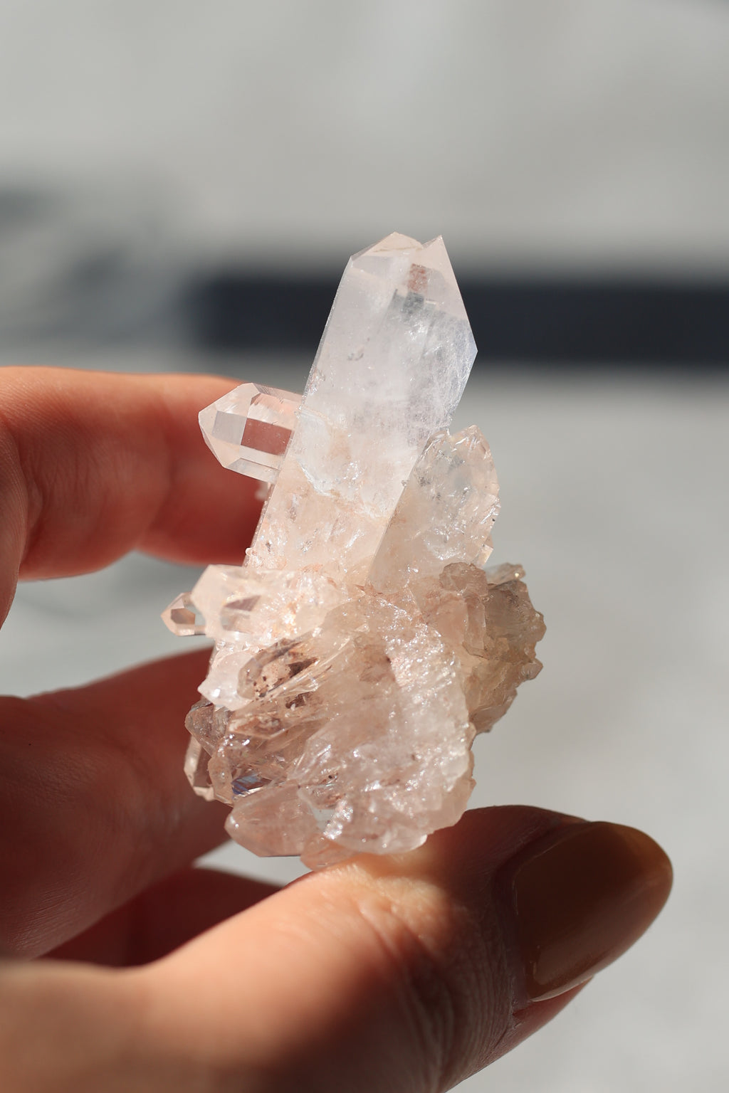 ピンクレムリアン「春の雫」コロンビア産｜天然石 原石 鉱物標本