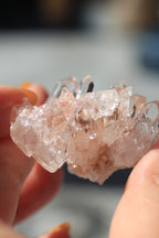 ピンクレムリアン「春の雫」コロンビア産｜天然石 原石 鉱物標本