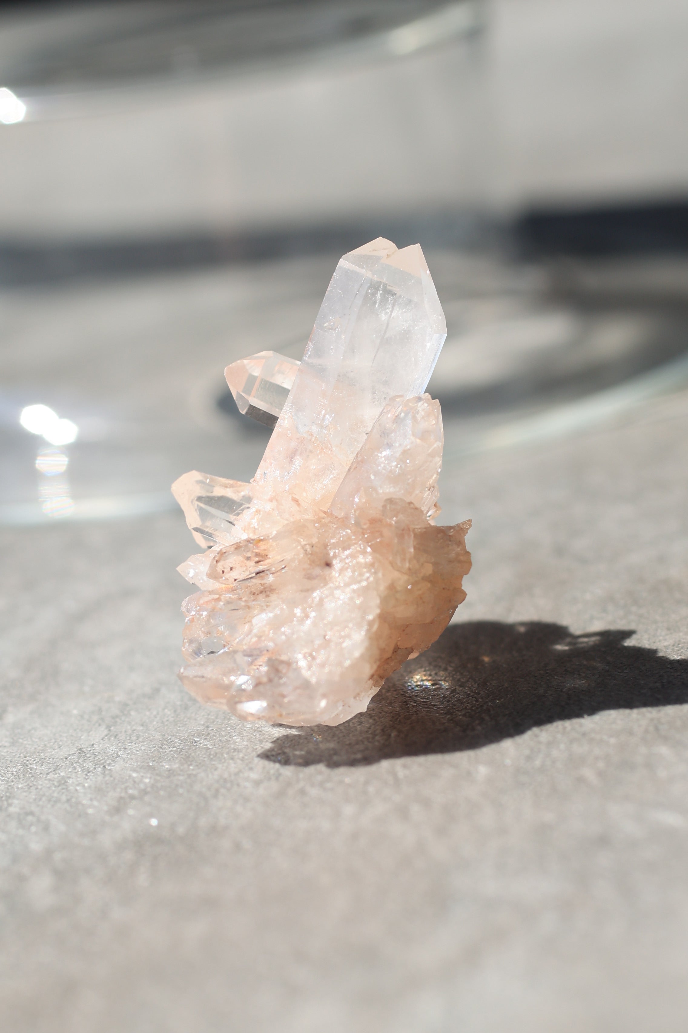 ピンクレムリアン「春の雫」コロンビア産｜天然石 原石 鉱物標本