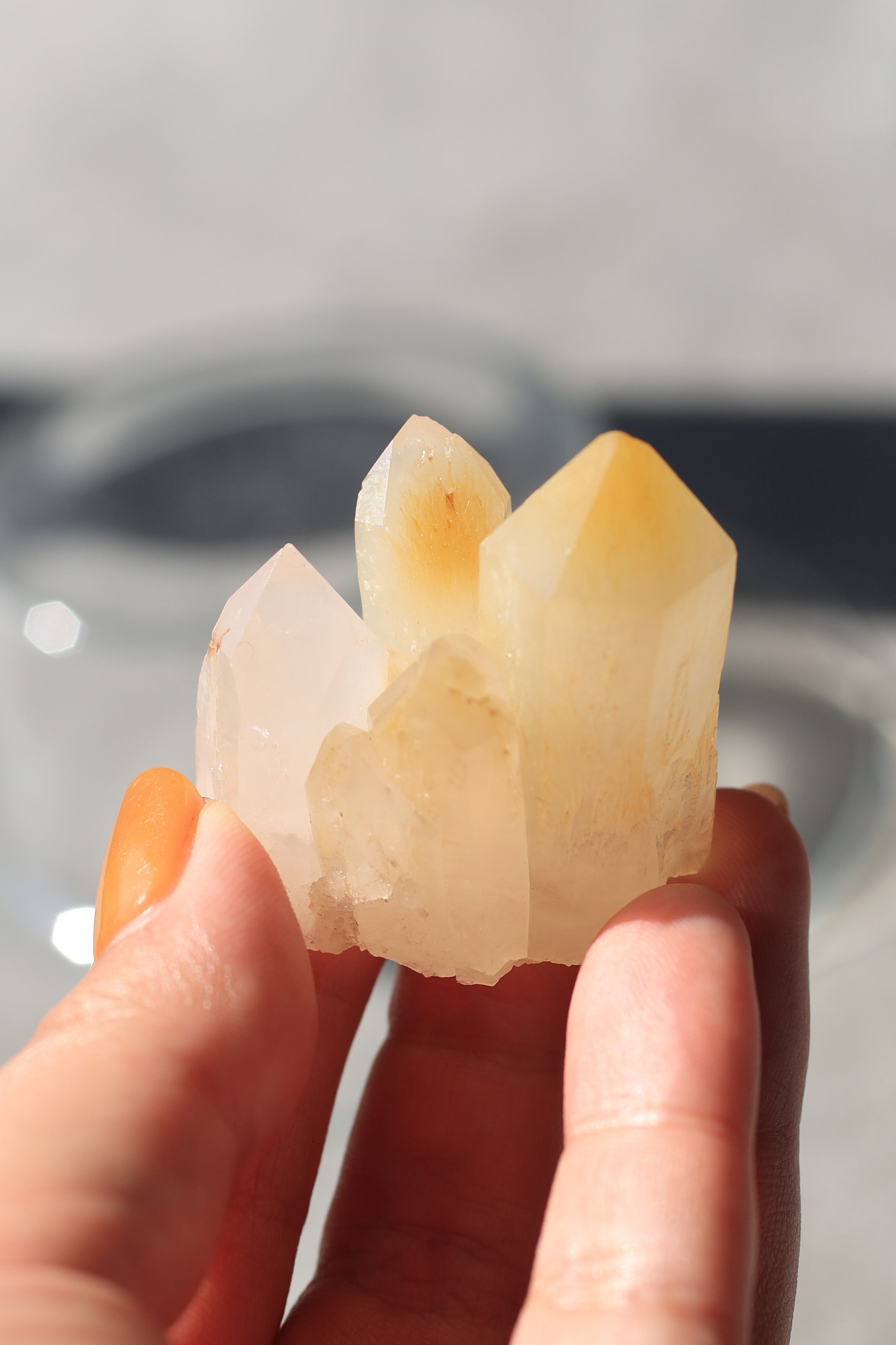 レムリアンマンゴークォーツ「花の蜜」コロンビア産｜天然石 原石 鉱物標本