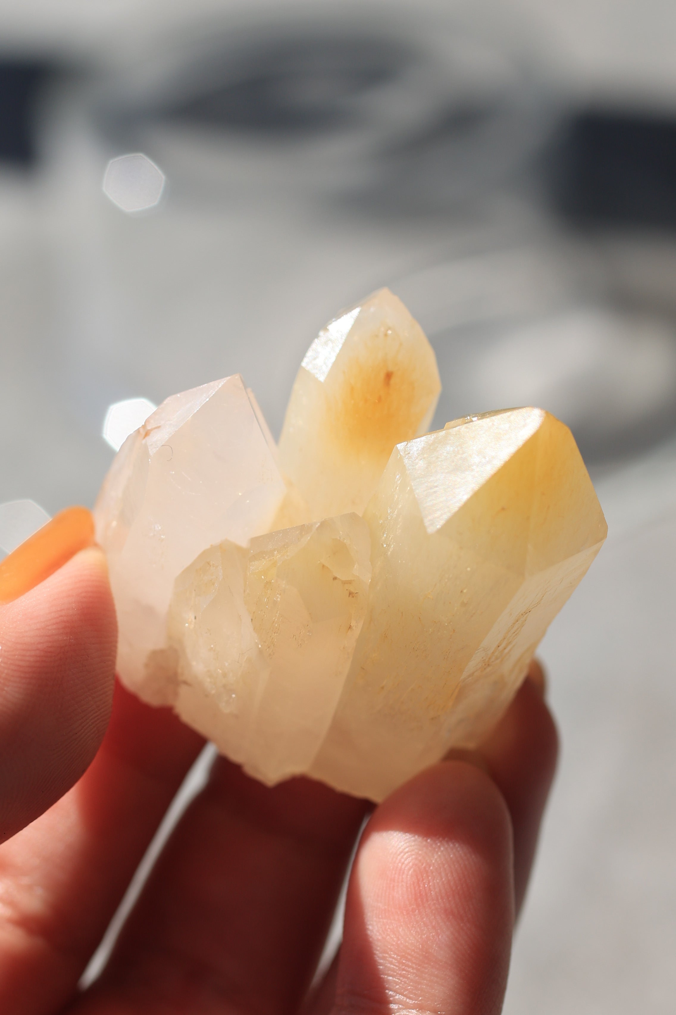 レムリアンマンゴークォーツ「花の蜜」コロンビア産｜天然石 原石 鉱物標本