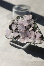 カルールアメジスト｜母岩付き「静かな花園」インド・カルール産｜天然石 原石 鉱物標本