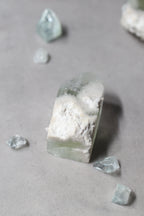 グリーンアポフィライト「川のせせらぎ」インド産｜天然石 原石 鉱物標本