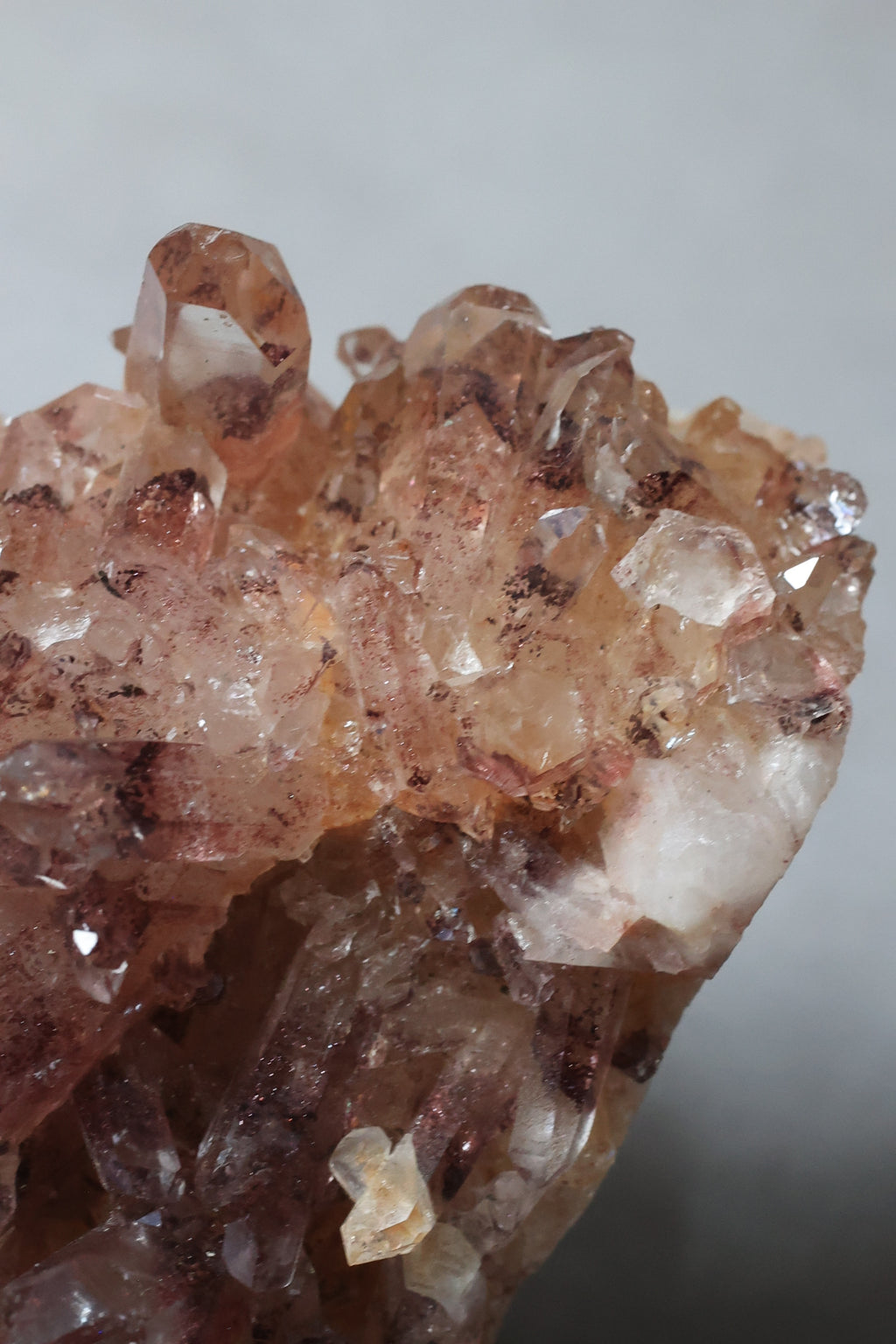 レッドファントムクラスター「大地の幻影」メキシコ産｜天然石 原石 鉱物標本