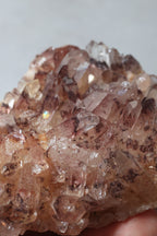 レッドファントムクラスター「大地の幻影」メキシコ産｜天然石 原石 鉱物標本