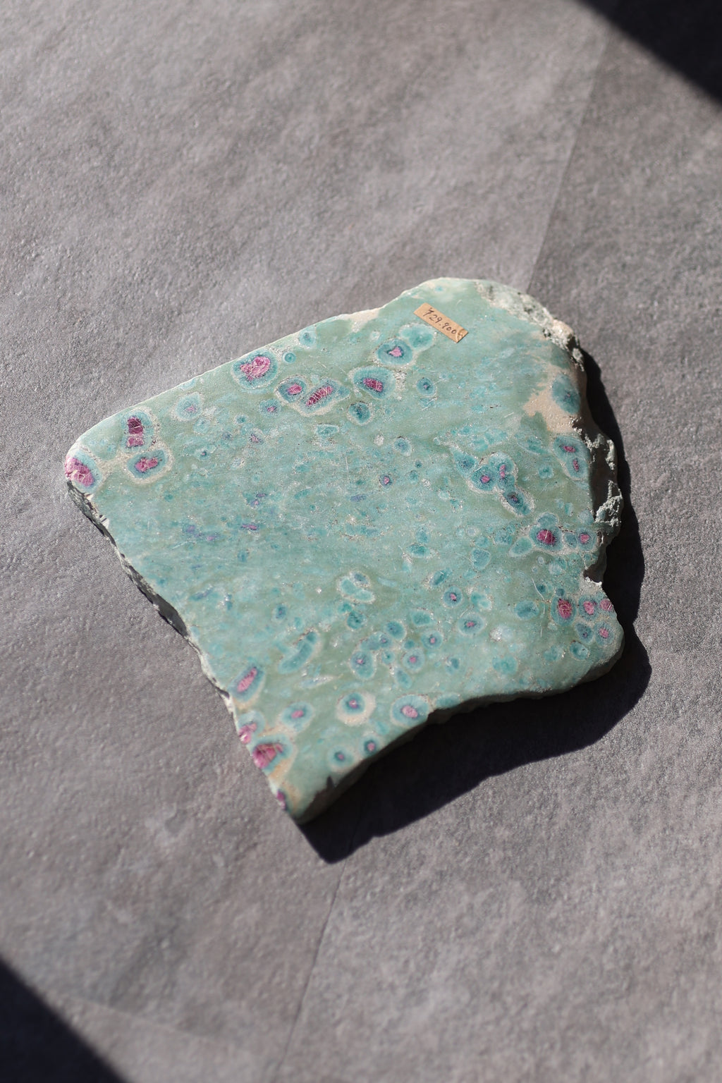 ルビーインフックサイト｜スライスプレート インド産｜天然石 鉱物標本