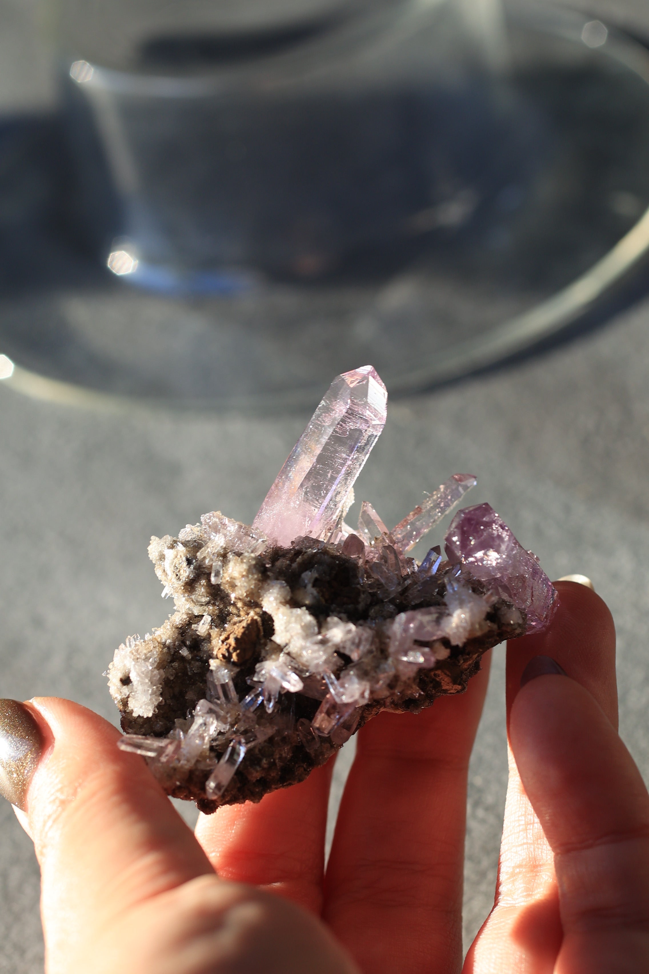 ベラクルスアメジスト「月花の静寂」メキシコ産｜天然石 原石 鉱物標本