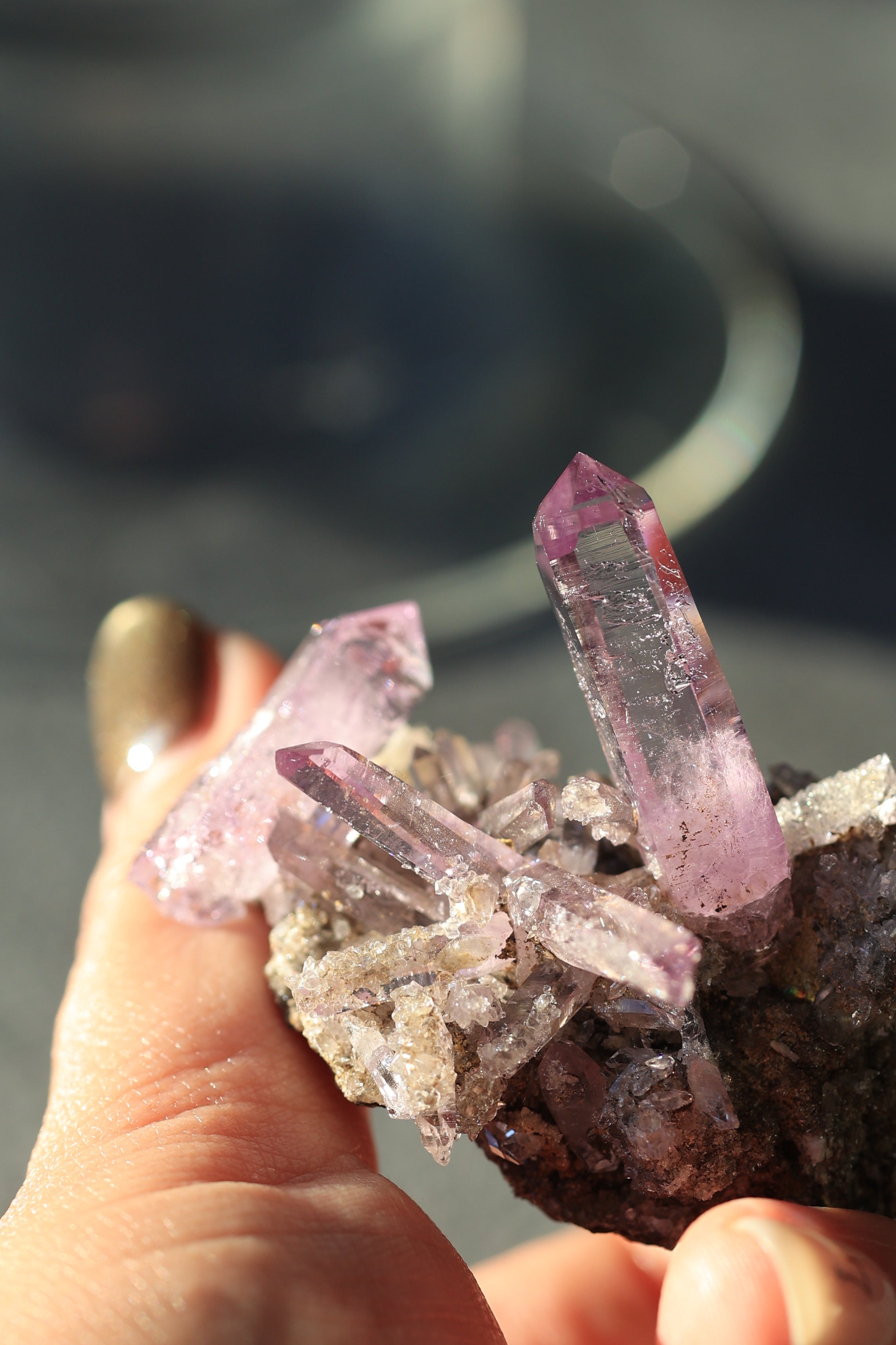 ベラクルスアメジスト「月花の静寂」メキシコ産｜天然石 原石 鉱物標本