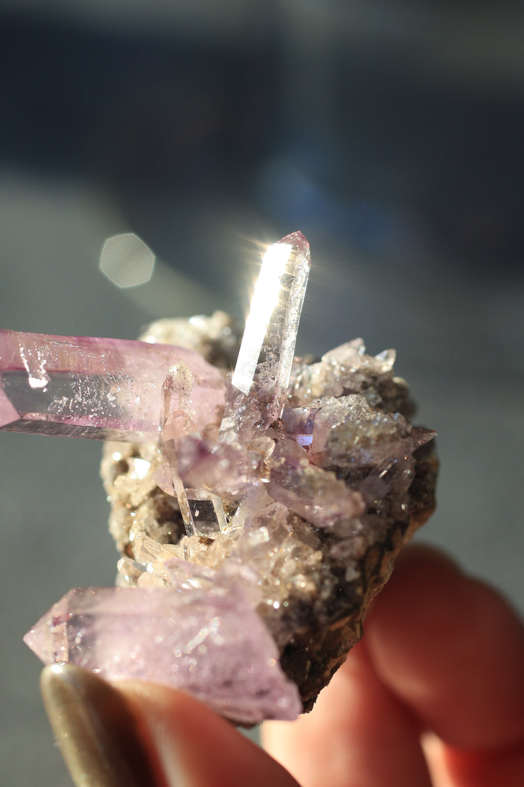 ベラクルスアメジスト「月花の静寂」メキシコ産｜天然石 原石 鉱物標本
