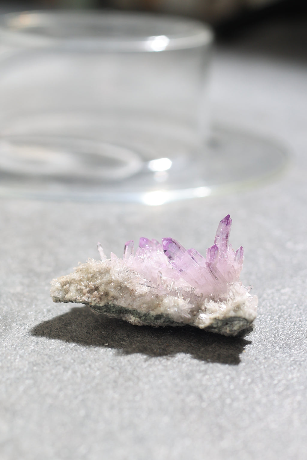 ベラクルスアメジスト「きらめく花霞」メキシコ産｜天然石 原石 鉱物標本