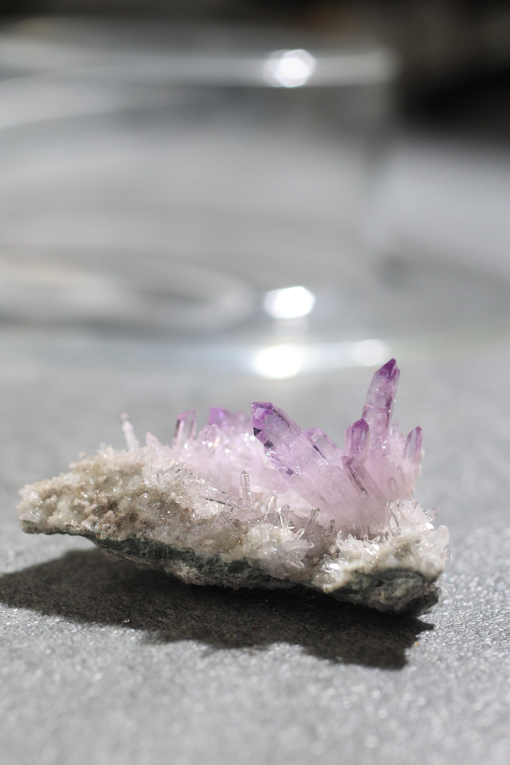 ベラクルスアメジスト「きらめく花霞」メキシコ産｜天然石 原石 鉱物標本