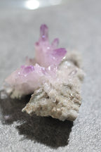 ベラクルスアメジスト「きらめく花霞」メキシコ産｜天然石 原石 鉱物標本
