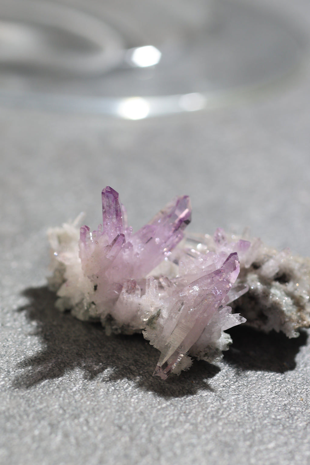 ベラクルスアメジスト「きらめく花霞」メキシコ産｜天然石 原石 鉱物標本