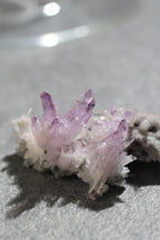 ベラクルスアメジスト「きらめく花霞」メキシコ産｜天然石 原石 鉱物標本