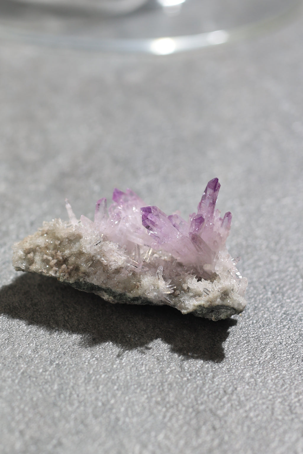 ベラクルスアメジスト「きらめく花霞」メキシコ産｜天然石 原石 鉱物標本