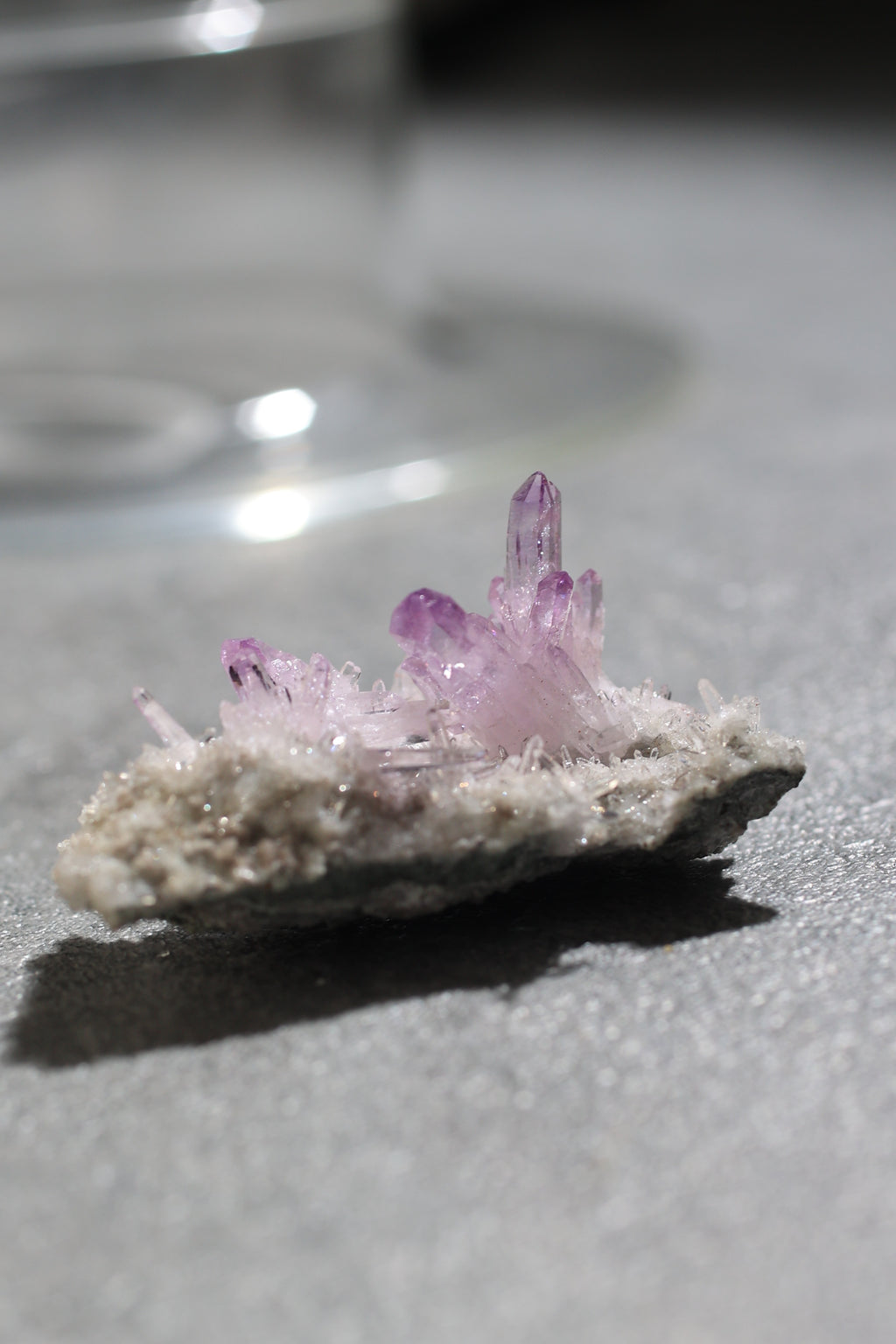 ベラクルスアメジスト「きらめく花霞」メキシコ産｜天然石 原石 鉱物標本