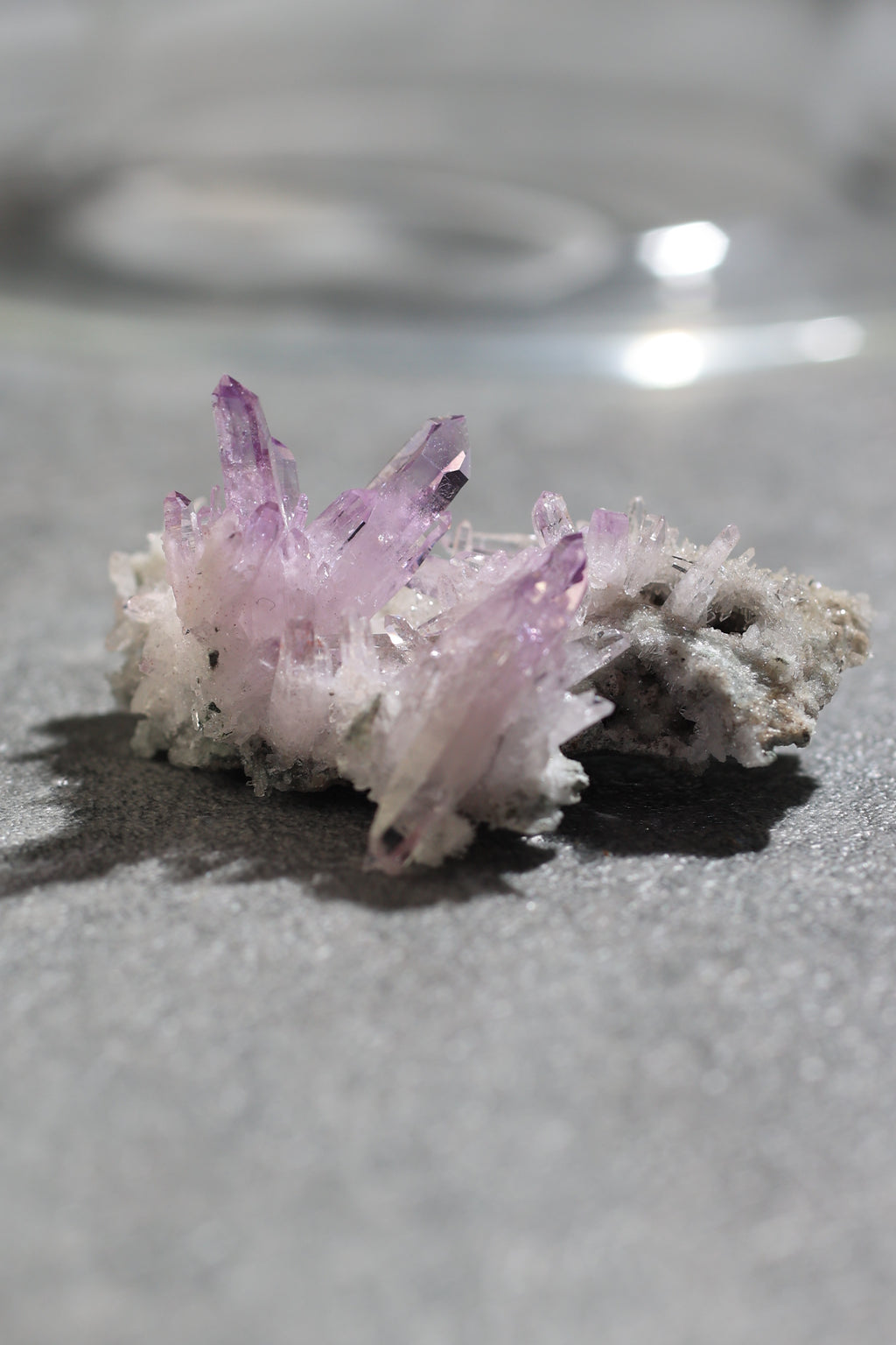 ベラクルスアメジスト「きらめく花霞」メキシコ産｜天然石 原石 鉱物標本