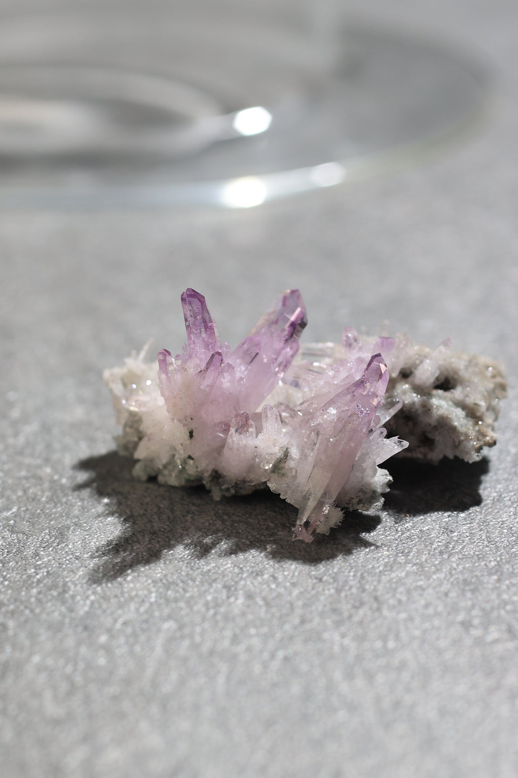 ベラクルスアメジスト「きらめく花霞」メキシコ産｜天然石 原石 鉱物標本
