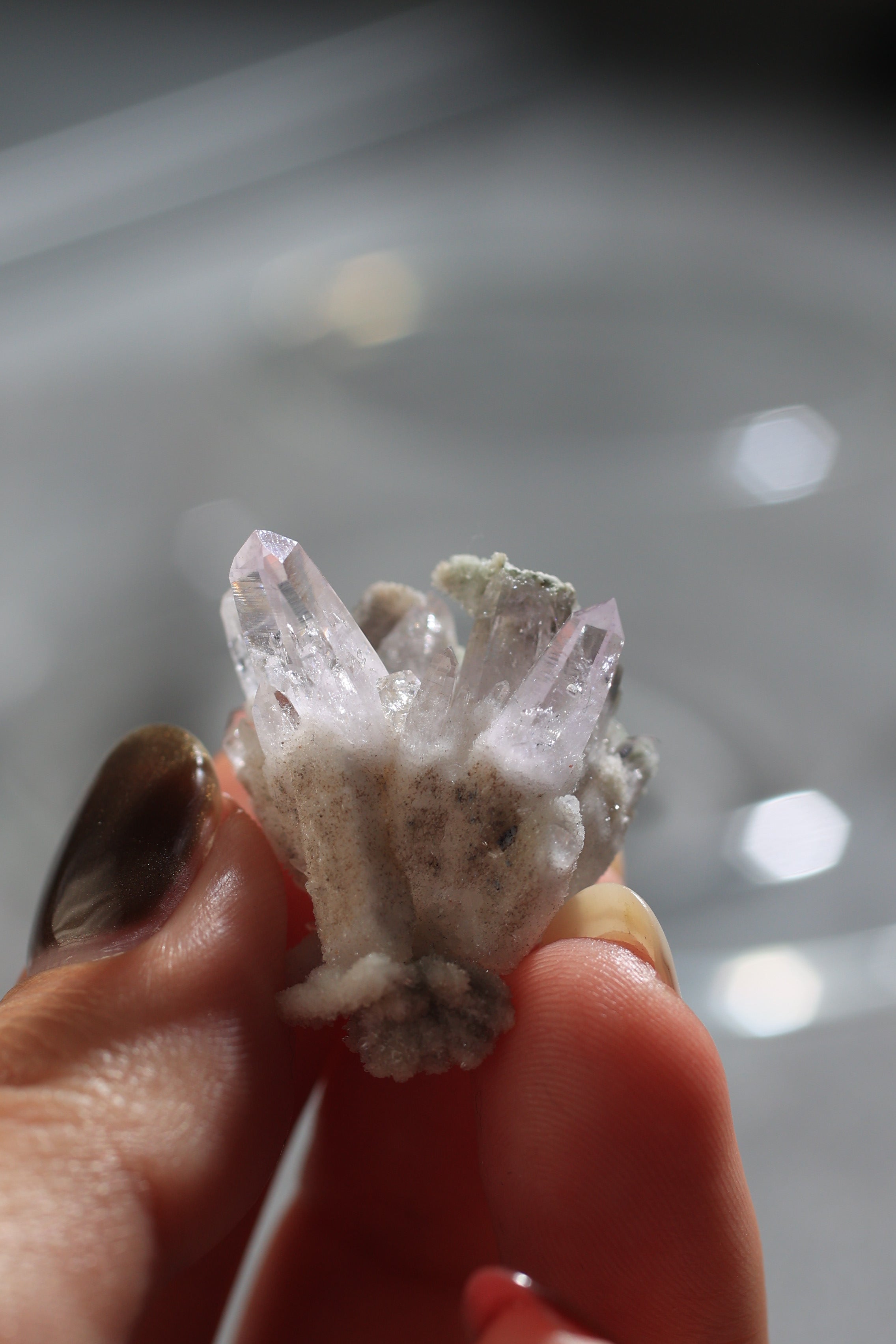 ベラクルスアメジスト「ときめく雲」メキシコ産｜天然石 原石 鉱物標本