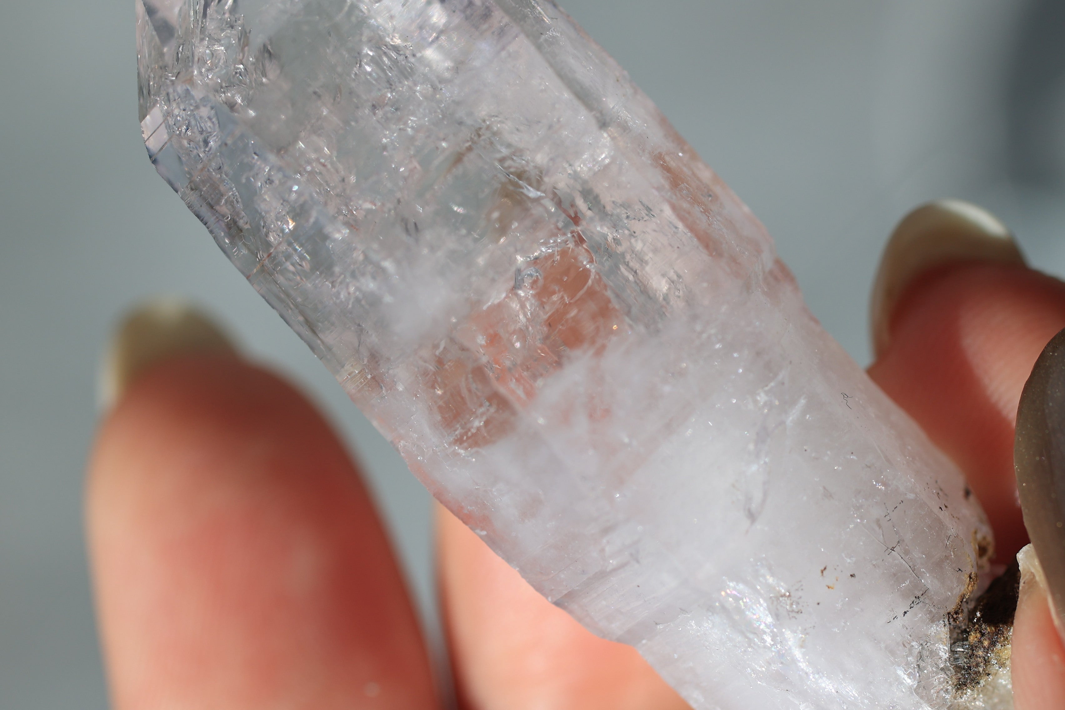エンハイドロ（水入り）ベラクルスアメジスト「溢れる光」メキシコ産｜天然石 原石 鉱物標本