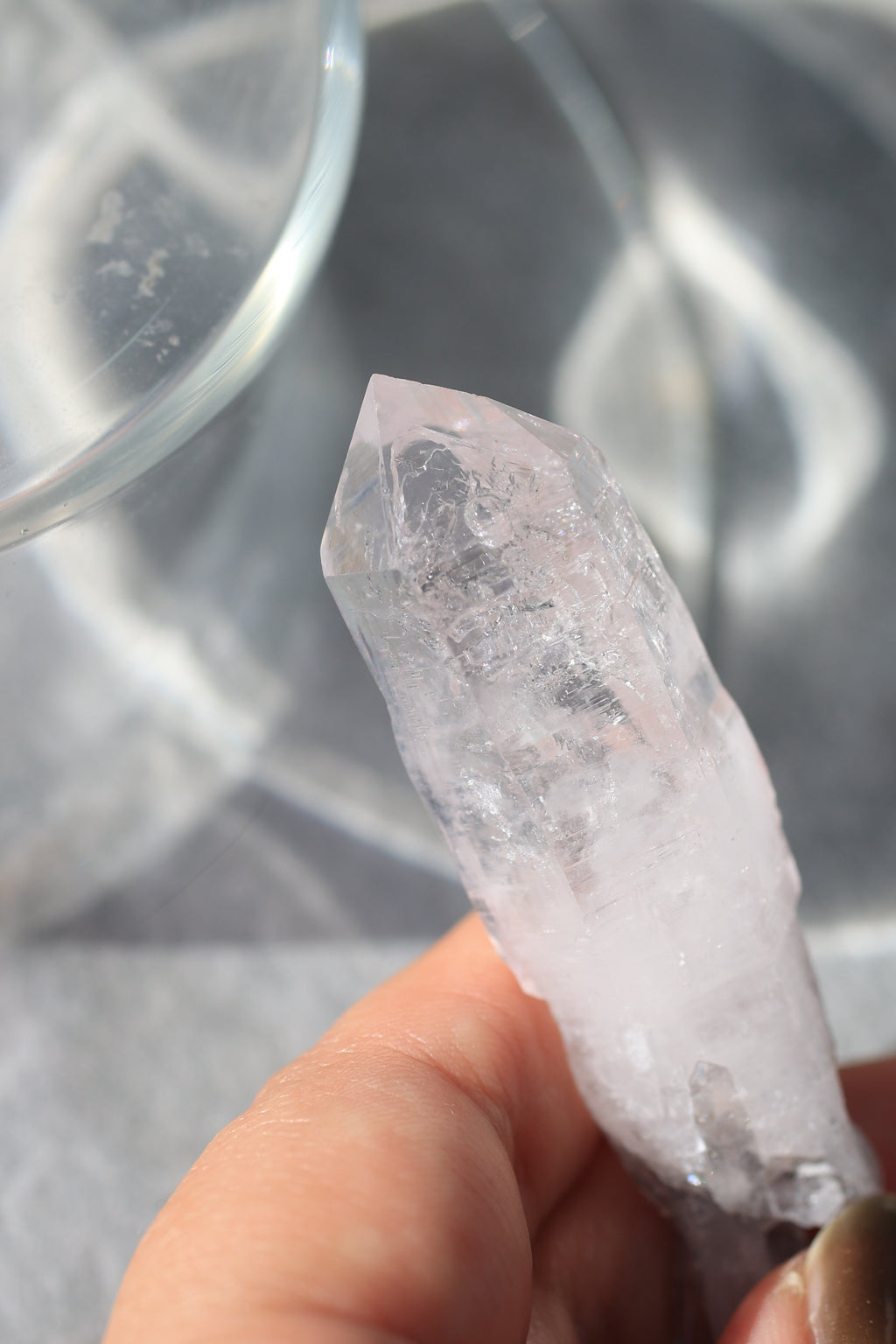 エンハイドロ（水入り）ベラクルスアメジスト「溢れる光」メキシコ産｜天然石 原石 鉱物標本