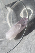 エンハイドロ（水入り）ベラクルスアメジスト「透き通る風」メキシコ産｜天然石 原石 鉱物標本