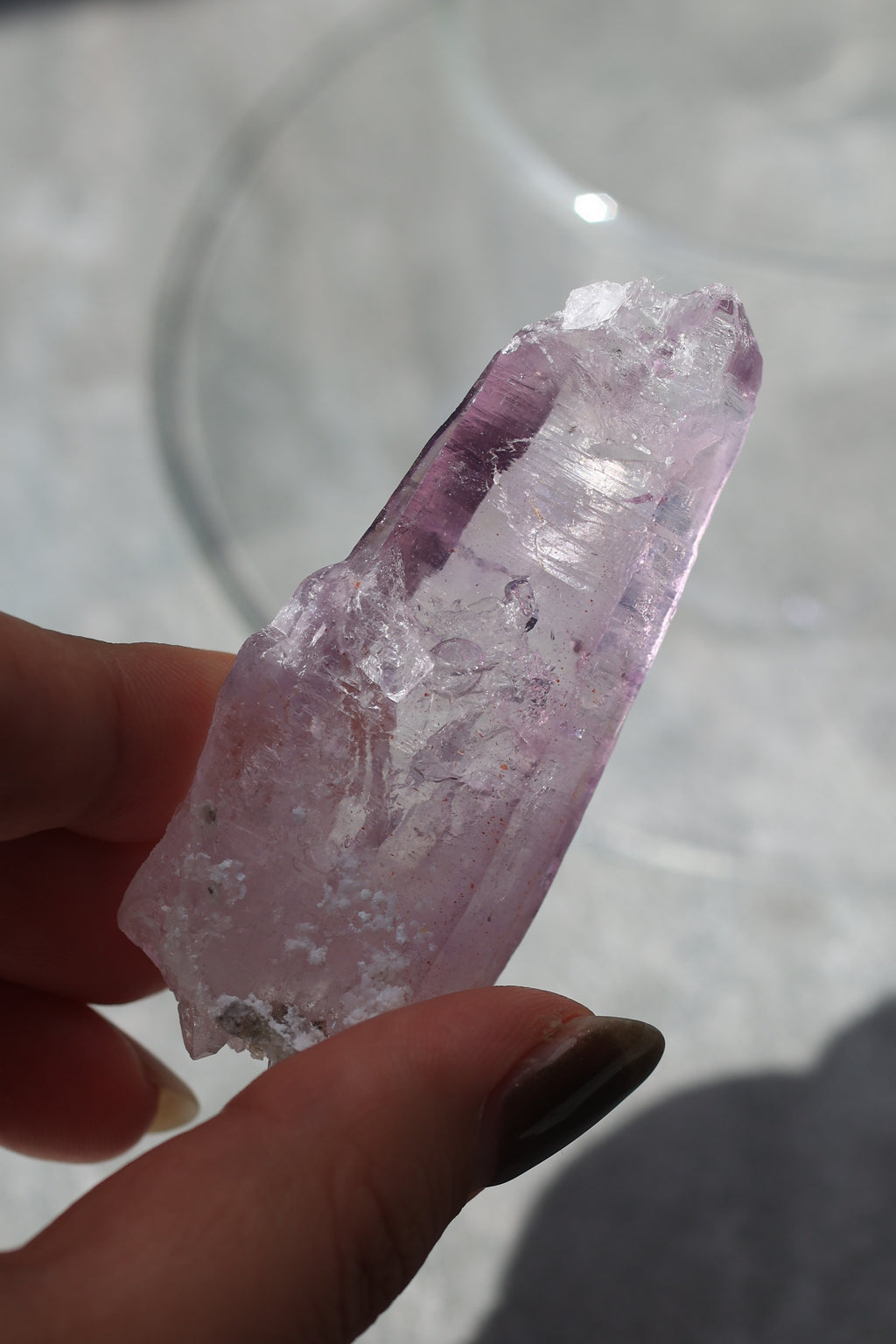エンハイドロ（水入り）ベラクルスアメジスト「夢の雫」メキシコ産｜天然石 原石 鉱物標本