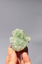 グリーンアポフィライト「初夏の芽」インド産｜天然石 原石 鉱物標本