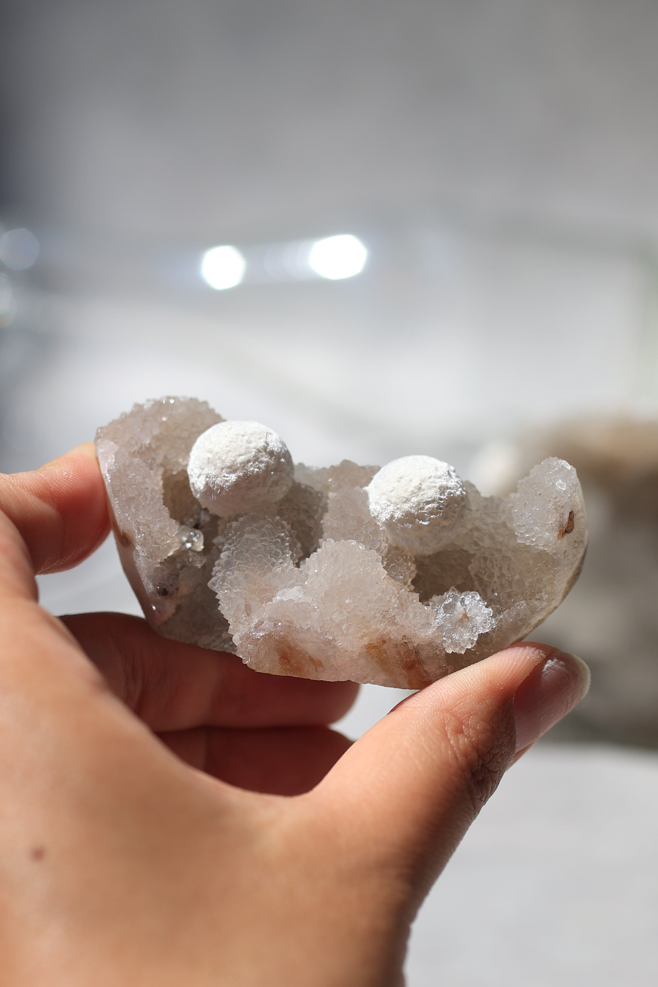 モルデナイト｜カルセドニー「心に添う」インド産｜天然石 原石 鉱物標本