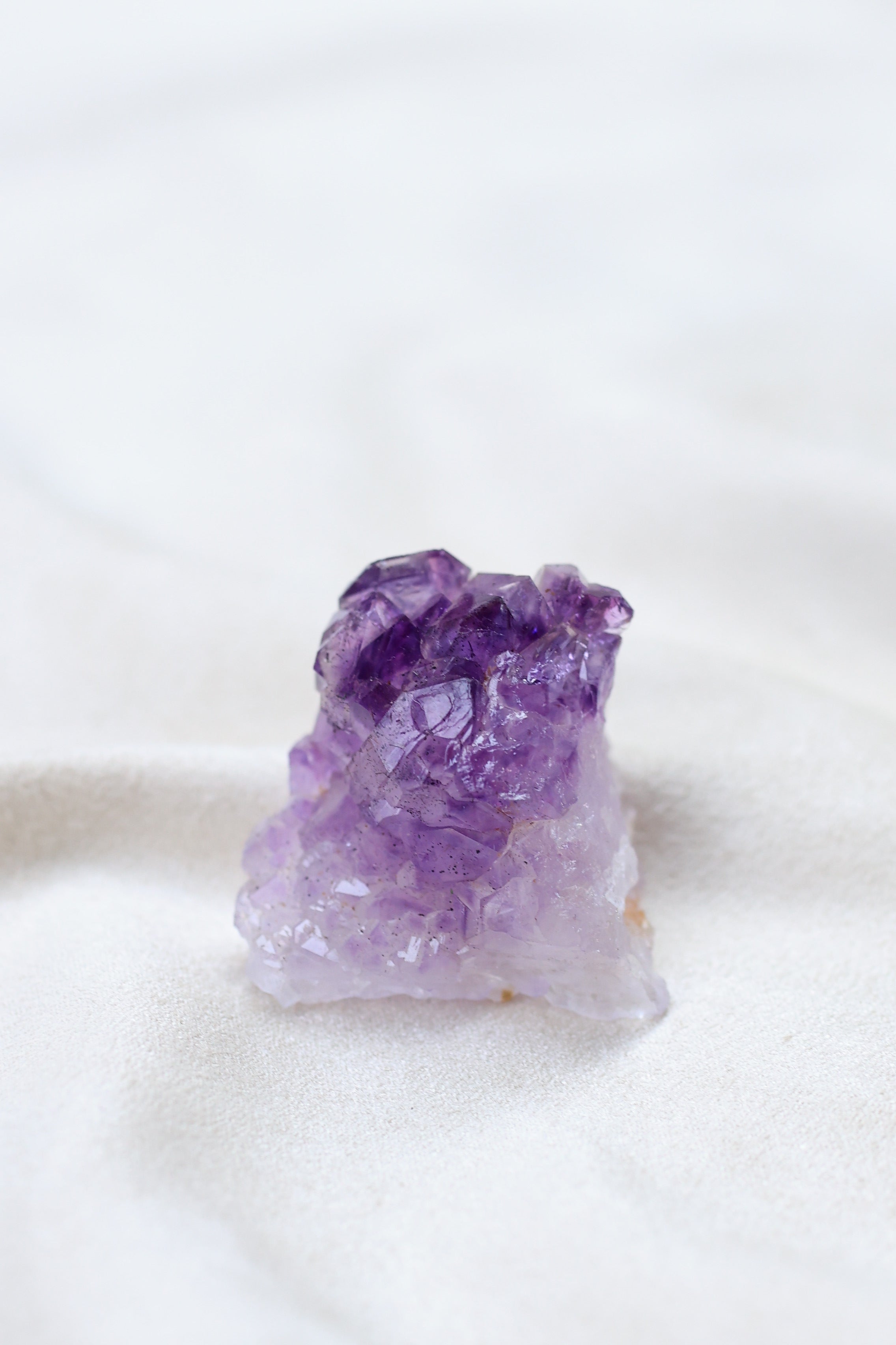 カルールアメジスト「紫紺の静寂」インド産｜天然石 原石 鉱物標本