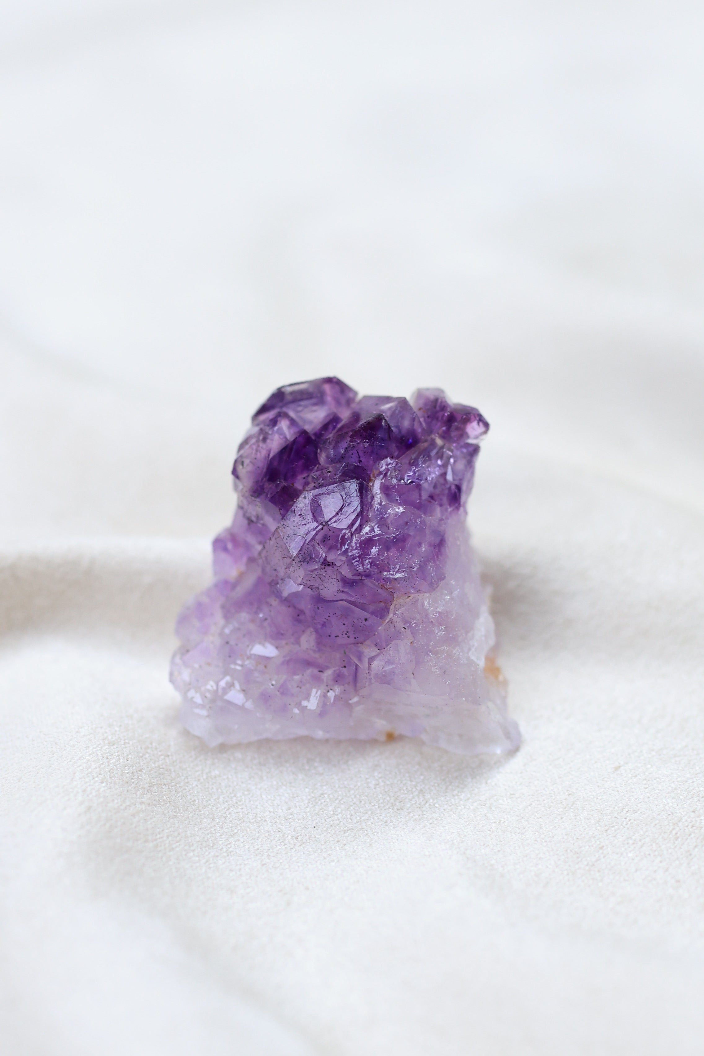 カルールアメジスト「紫紺の静寂」インド産｜天然石 原石 鉱物標本