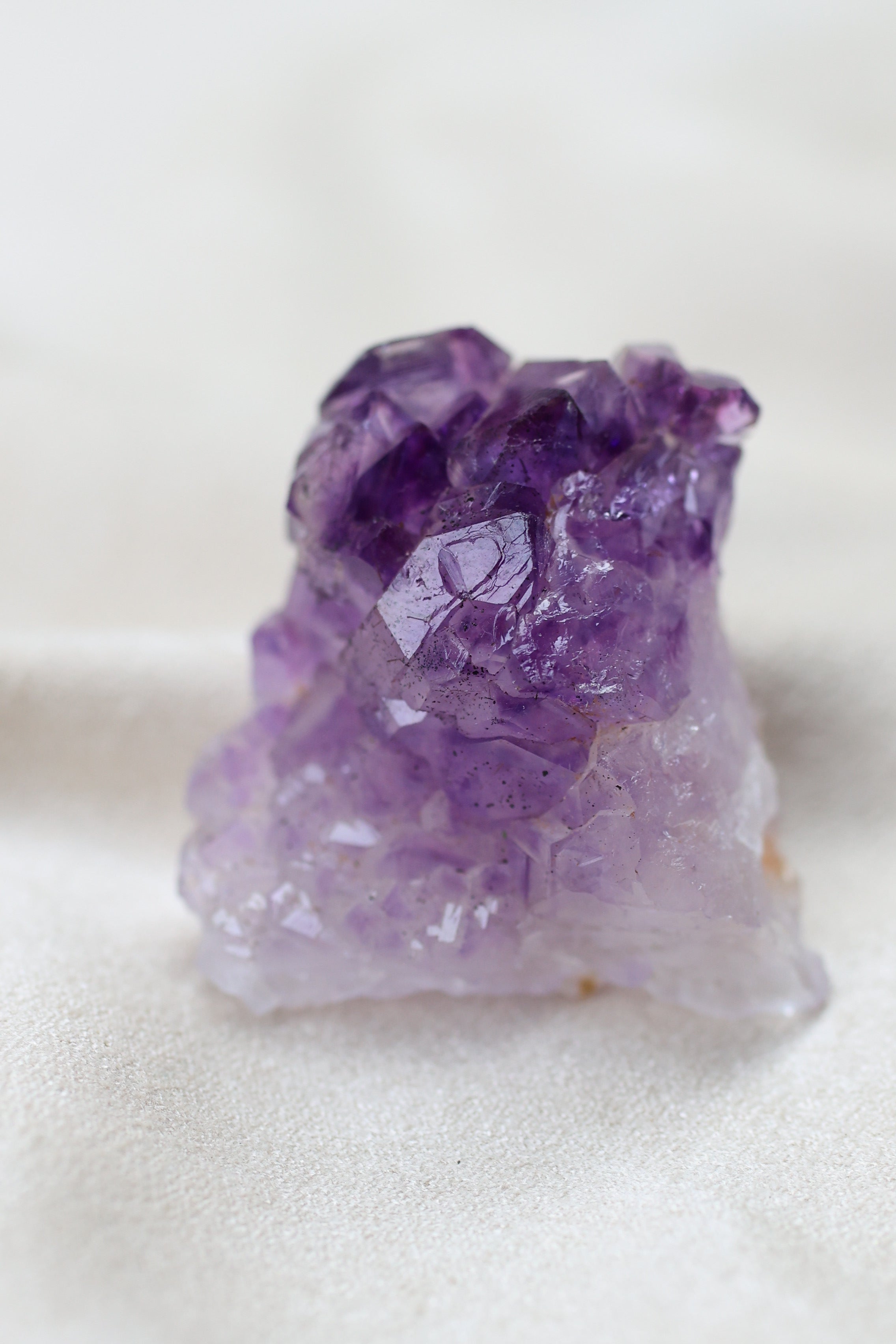 カルールアメジスト「紫紺の静寂」インド産｜天然石 原石 鉱物標本