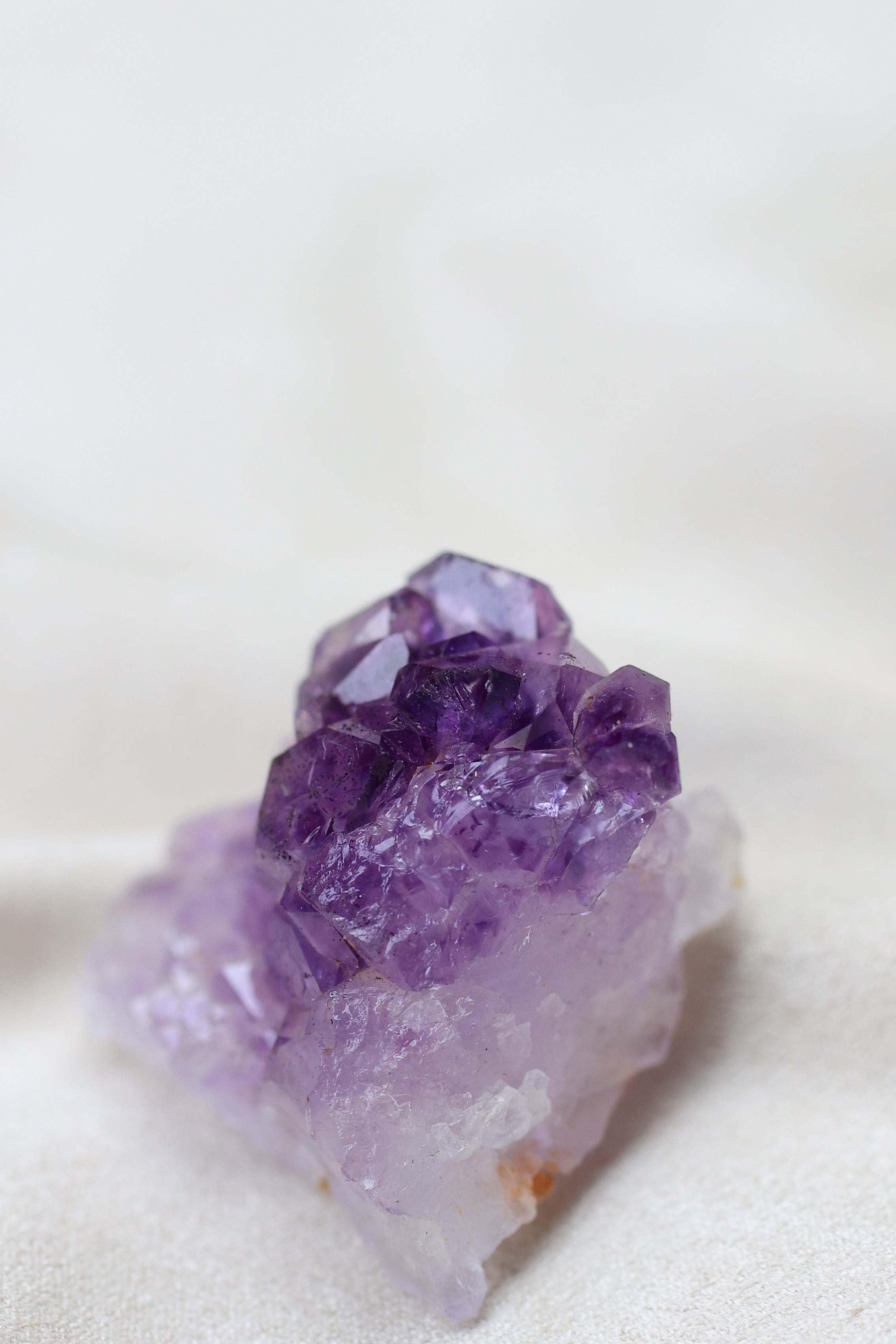 カルールアメジスト「紫紺の静寂」インド産｜天然石 原石 鉱物標本
