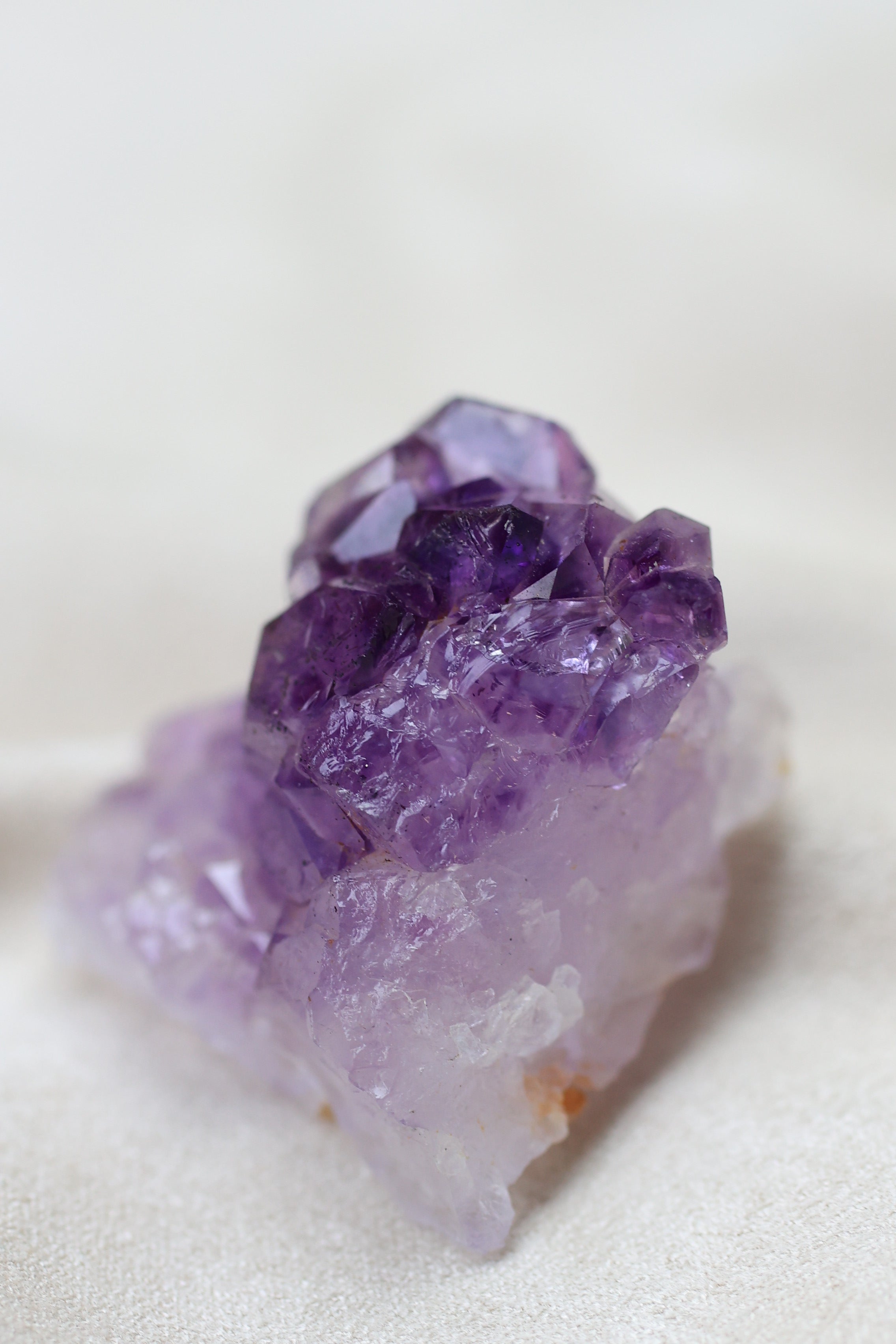 カルールアメジスト「紫紺の静寂」インド産｜天然石 原石 鉱物標本