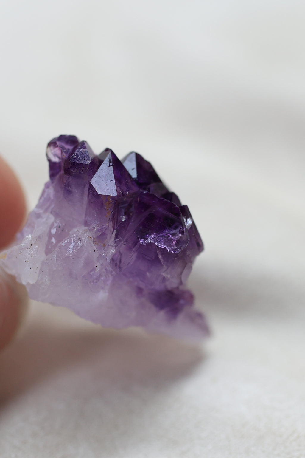 カルールアメジスト「紫紺の静寂」インド産｜天然石 原石 鉱物標本