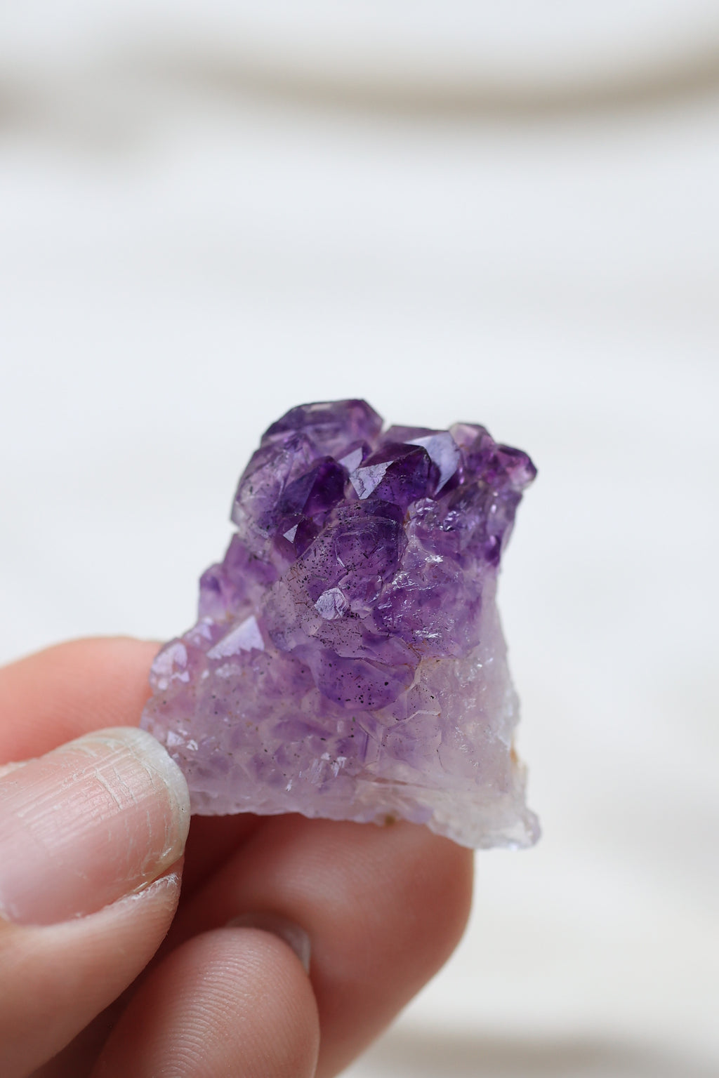 カルールアメジスト「紫紺の静寂」インド産｜天然石 原石 鉱物標本