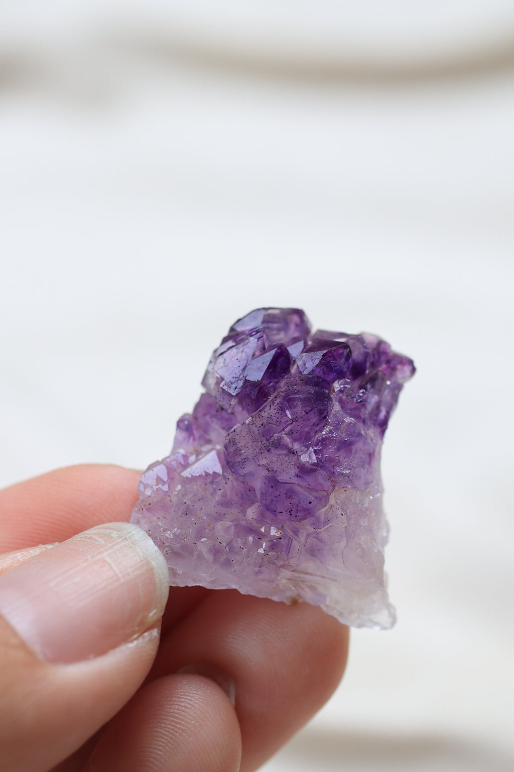 カルールアメジスト「紫紺の静寂」インド産｜天然石 原石 鉱物標本