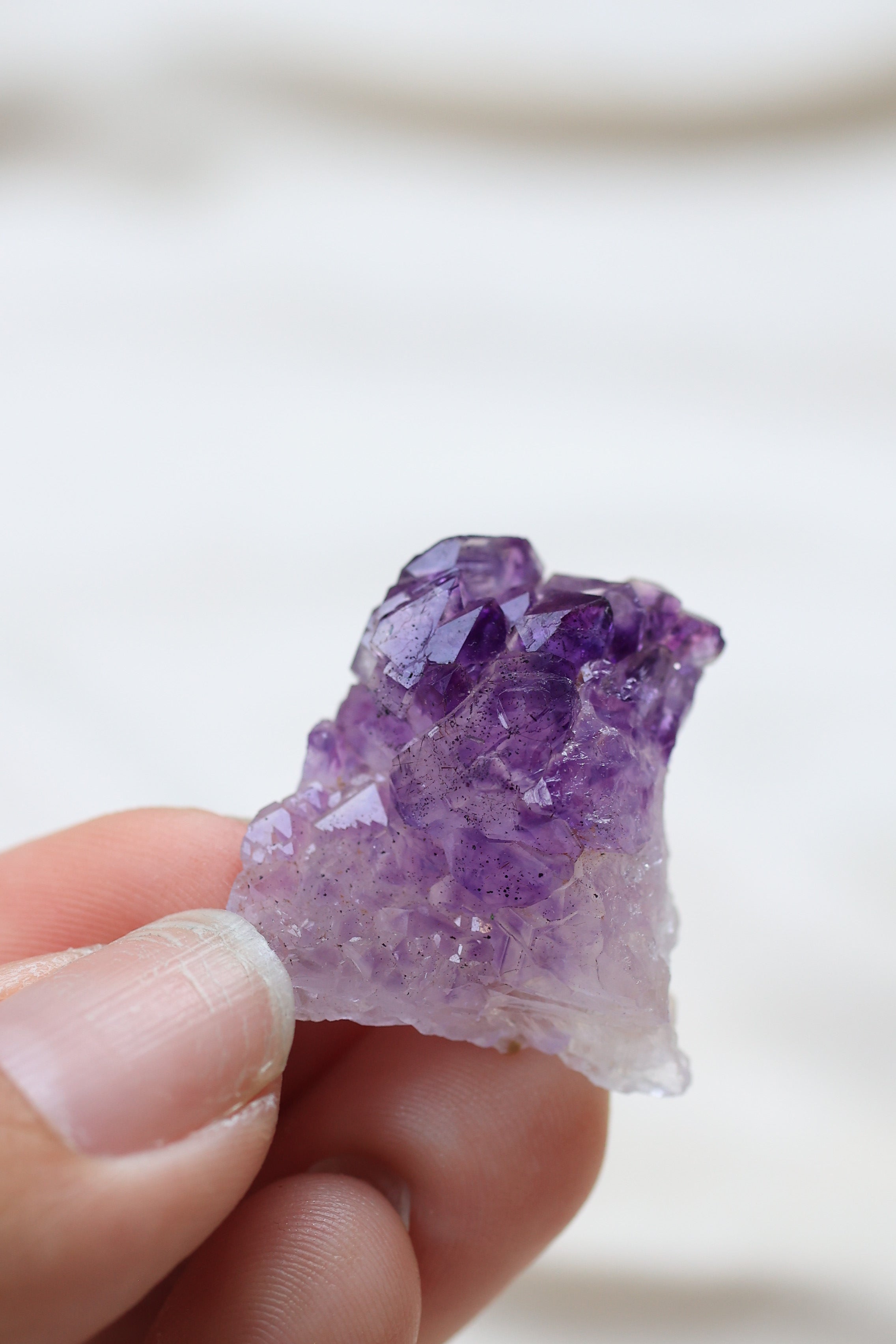 カルールアメジスト「紫紺の静寂」インド産｜天然石 原石 鉱物標本