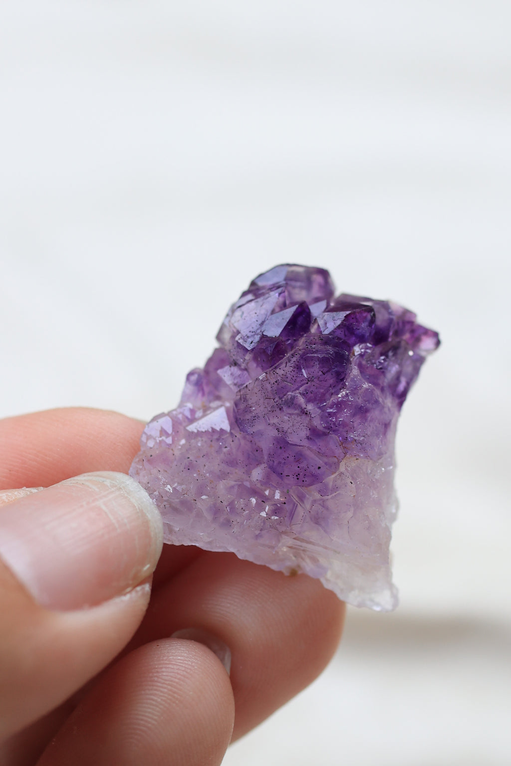 カルールアメジスト「紫紺の静寂」インド産｜天然石 原石 鉱物標本