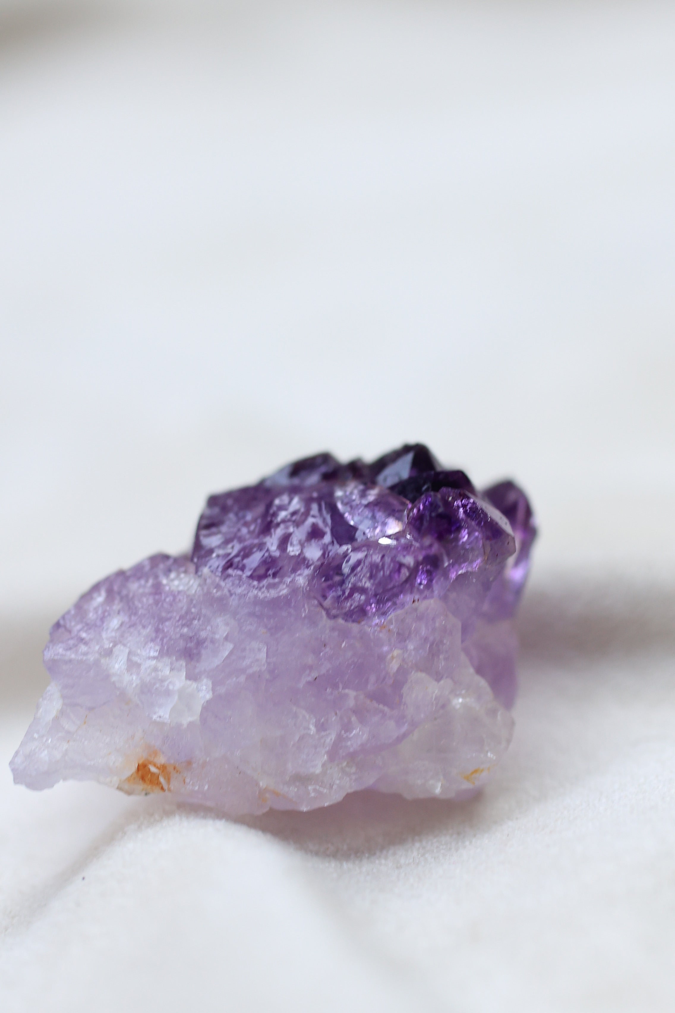 カルールアメジスト「紫紺の静寂」インド産｜天然石 原石 鉱物標本