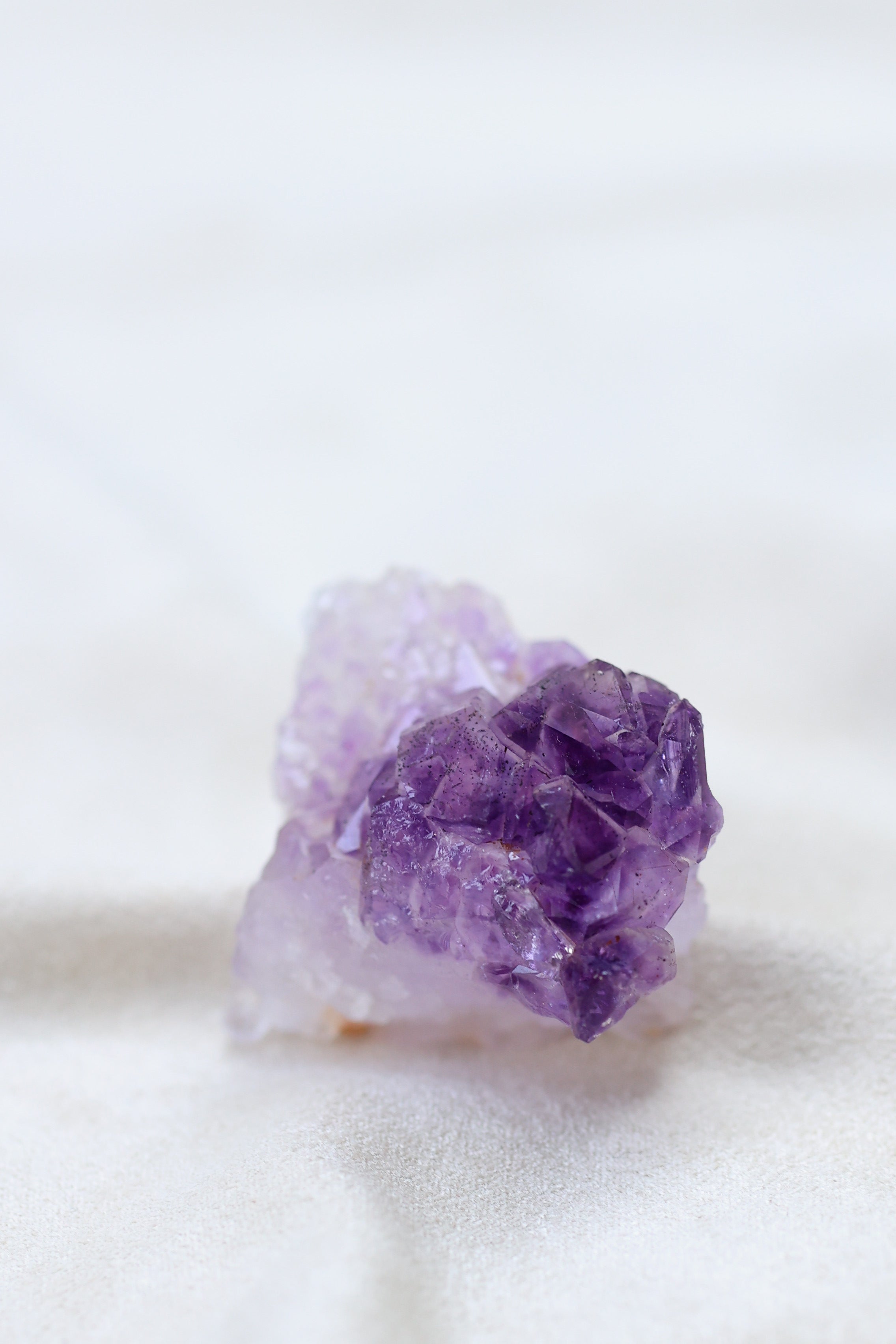 カルールアメジスト「紫紺の静寂」インド産｜天然石 原石 鉱物標本