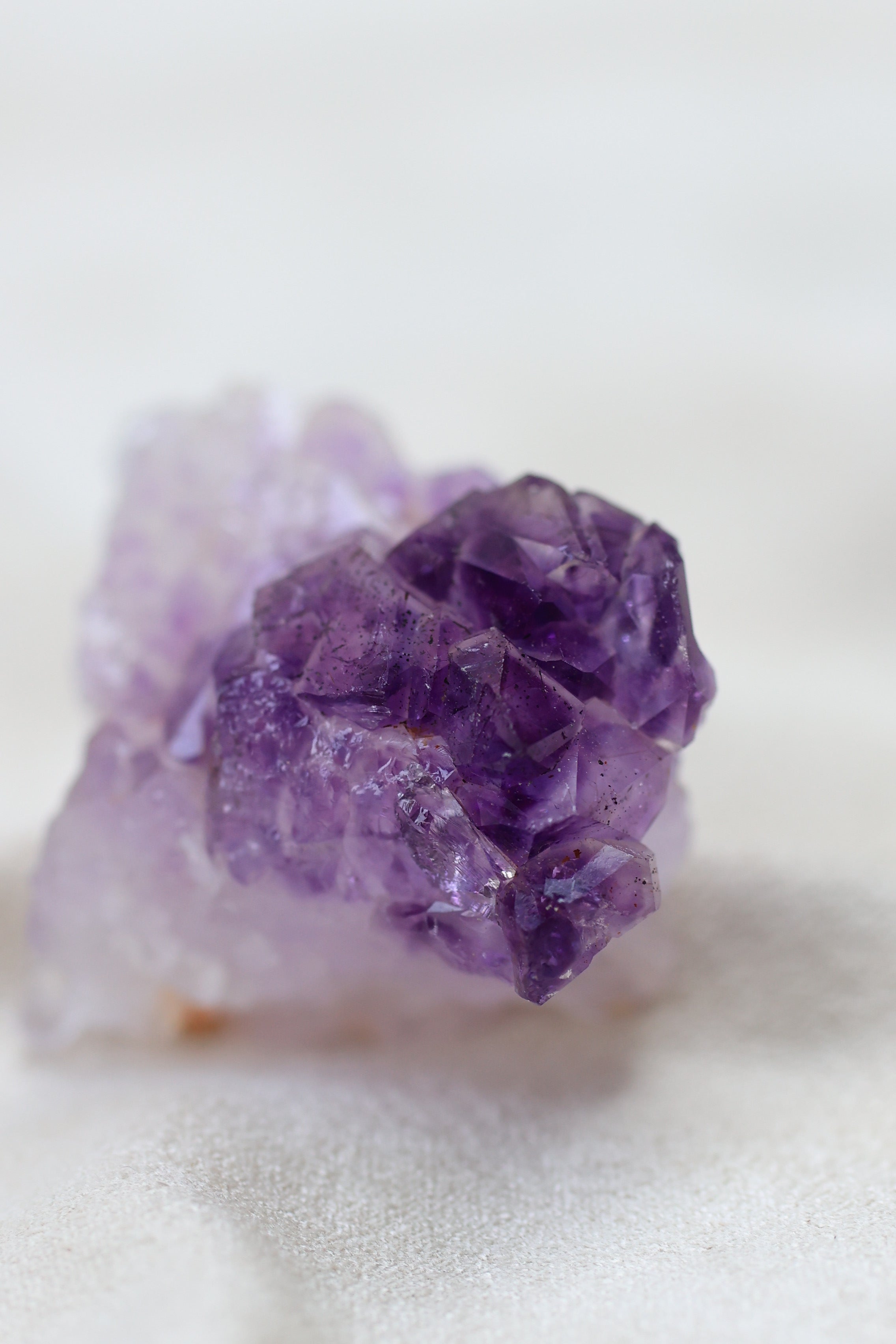 カルールアメジスト「紫紺の静寂」インド産｜天然石 原石 鉱物標本
