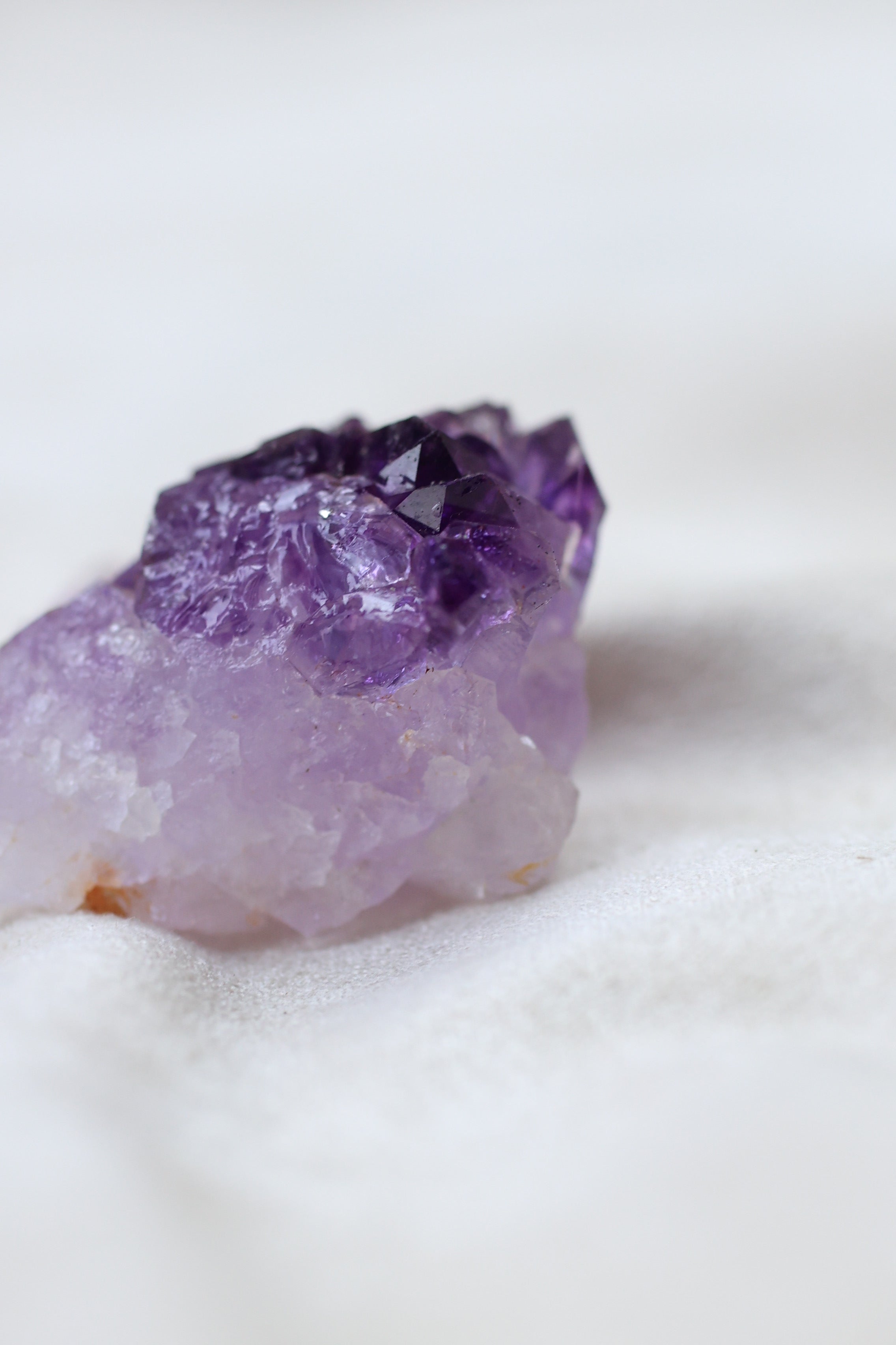 カルールアメジスト「紫紺の静寂」インド産｜天然石 原石 鉱物標本
