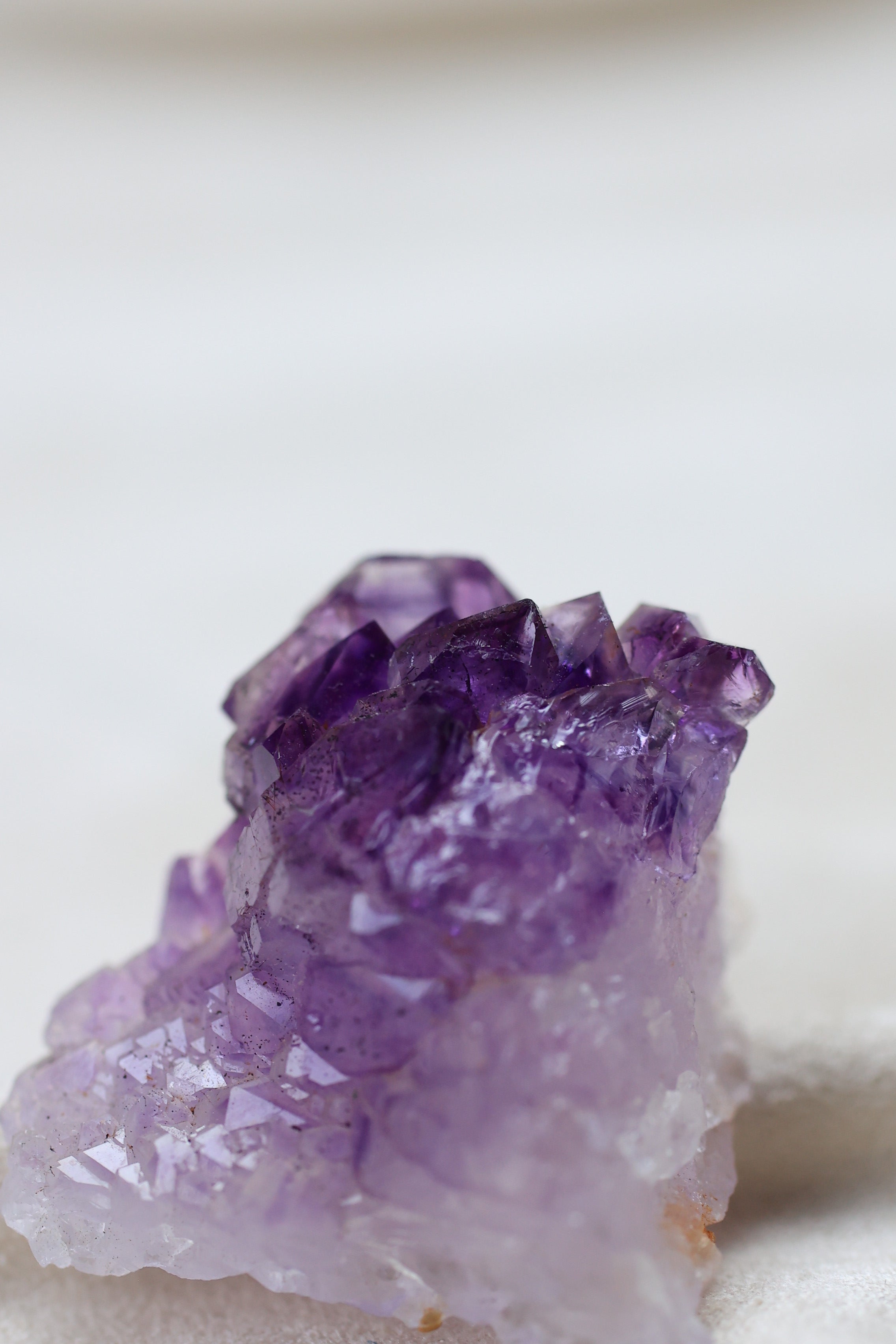 カルールアメジスト「紫紺の静寂」インド産｜天然石 原石 鉱物標本