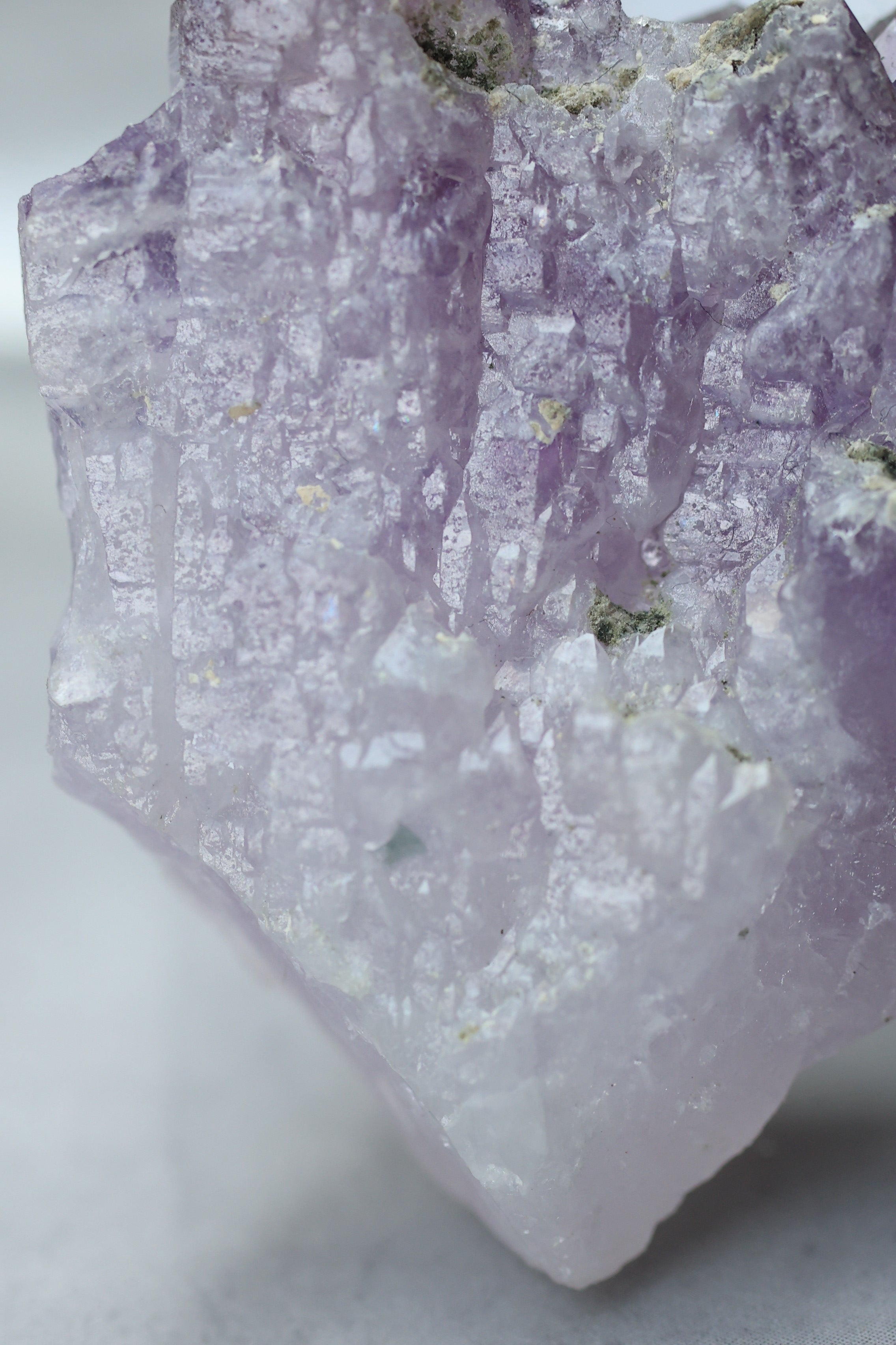 カルールアメジスト「一輪の花」インド産｜天然石 原石 鉱物標本