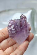 カルールアメジスト「一輪の花」インド産｜天然石 原石 鉱物標本